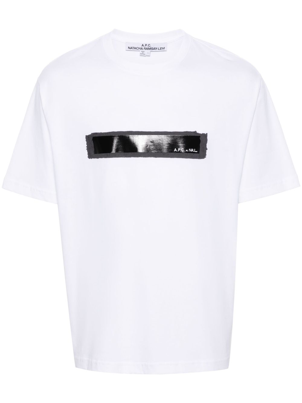 A.P.C. x NRL logo印花T恤 - 白色