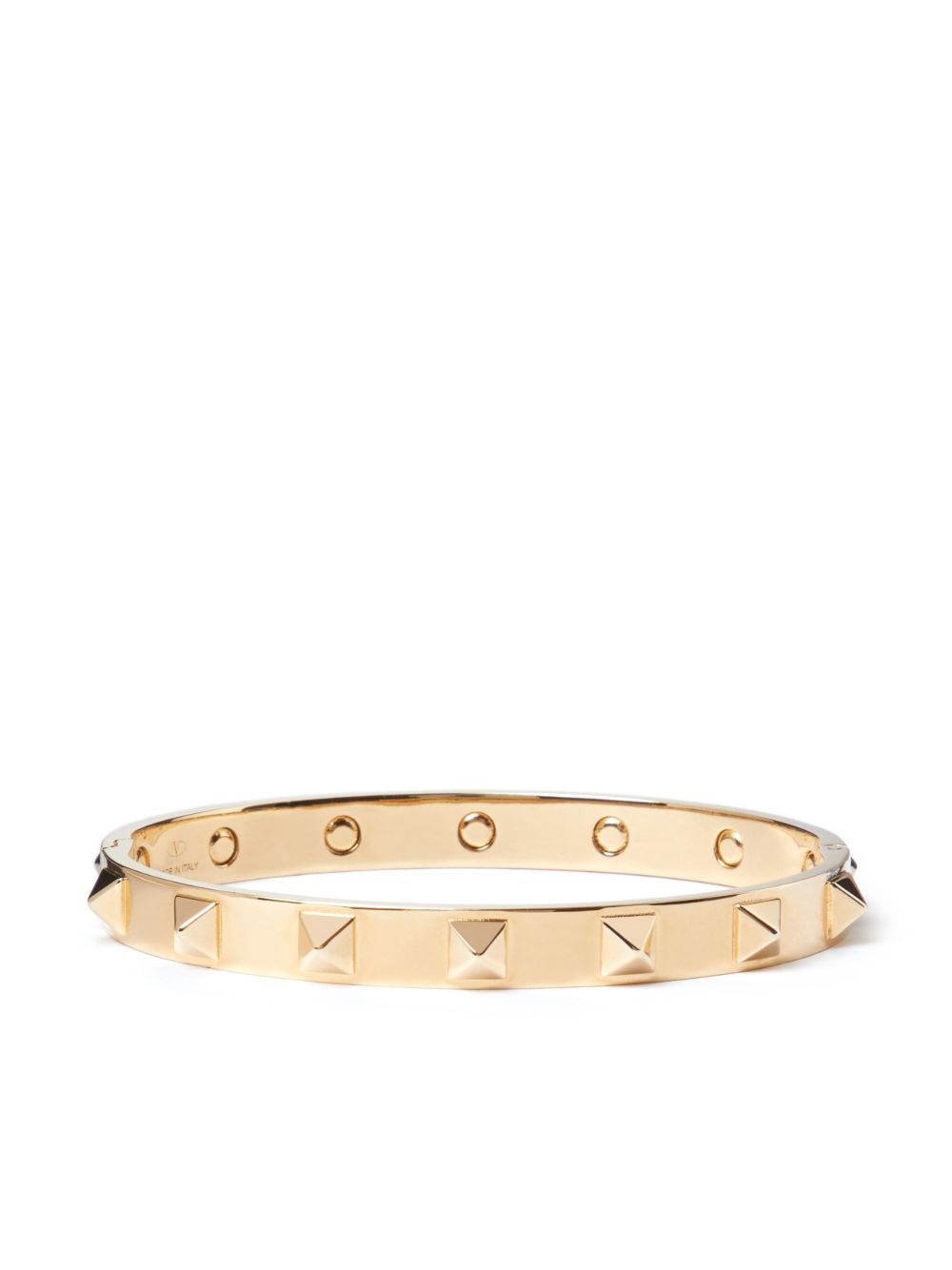 Valentino Garavani 华伦天奴 Rockstud 缀饰手镯 - 金色