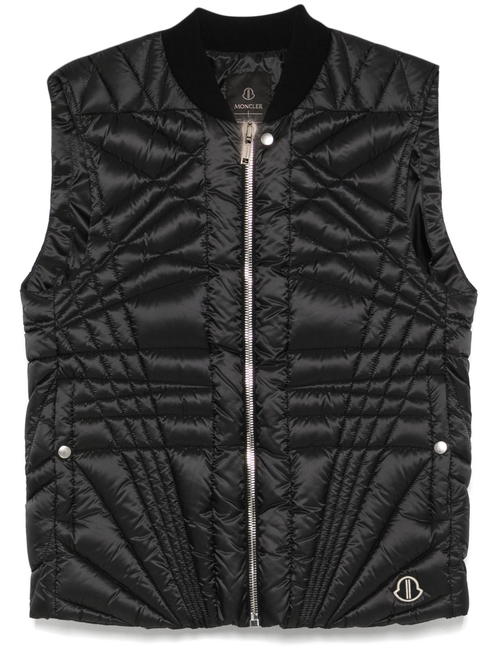 Moncler + Rick Owens Megapenta Flight 马甲 - 黑色
