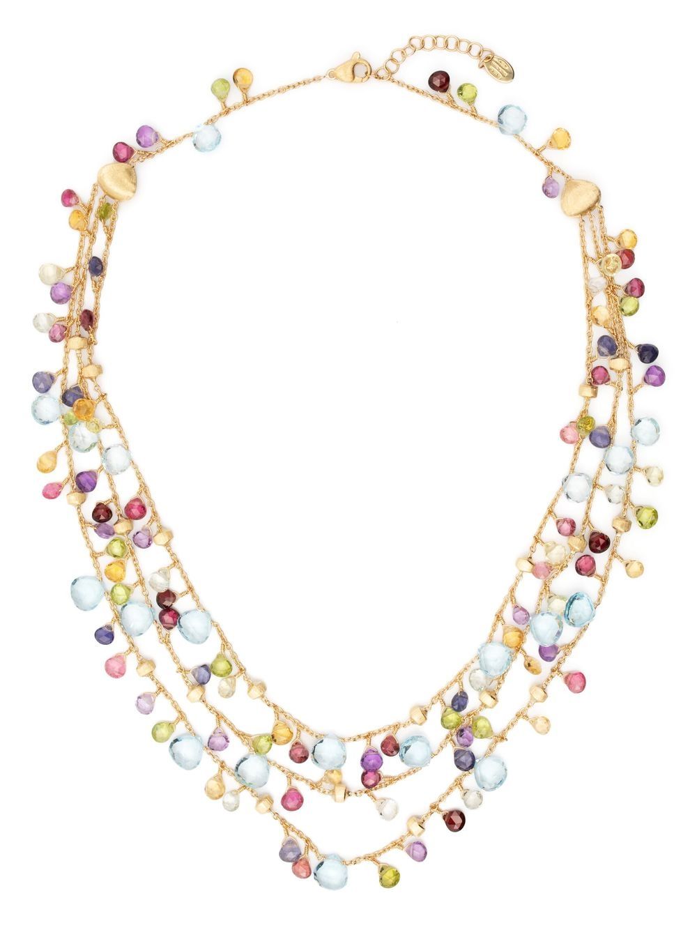 Marco Bicego 18K黄金多石项链 - 金色
