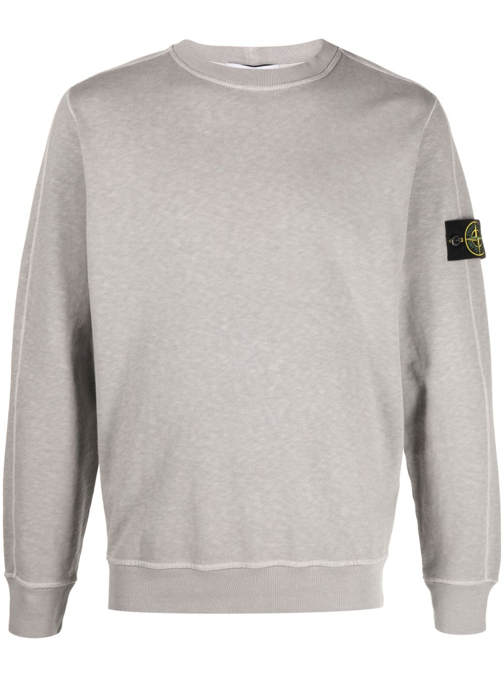 Stone Island 罗盘徽章棉卫衣 - 中性色
