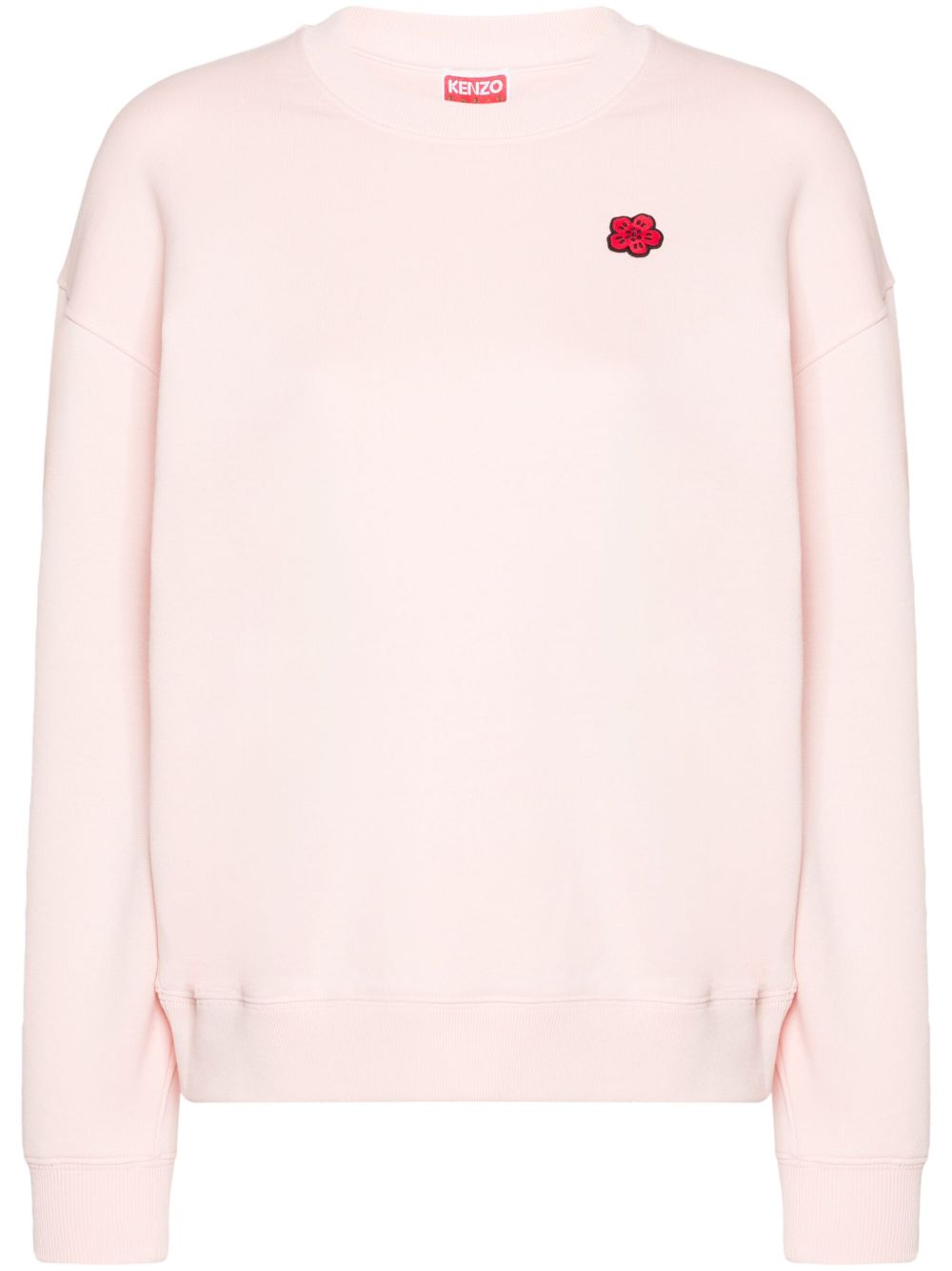 Kenzo Boke Flower 贴花棉卫衣 - 粉色