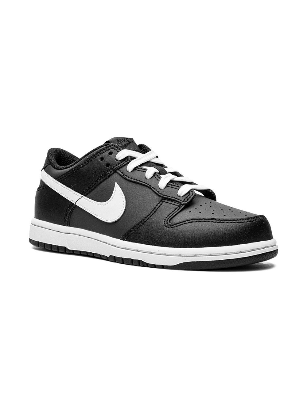 Nike Kids Dunk Low Black Panda 运动鞋 - 黑色