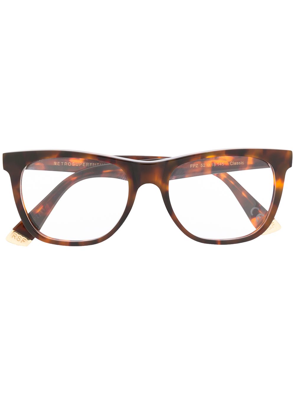Retrosuperfuture Classic Optical 眼镜 - 褐色