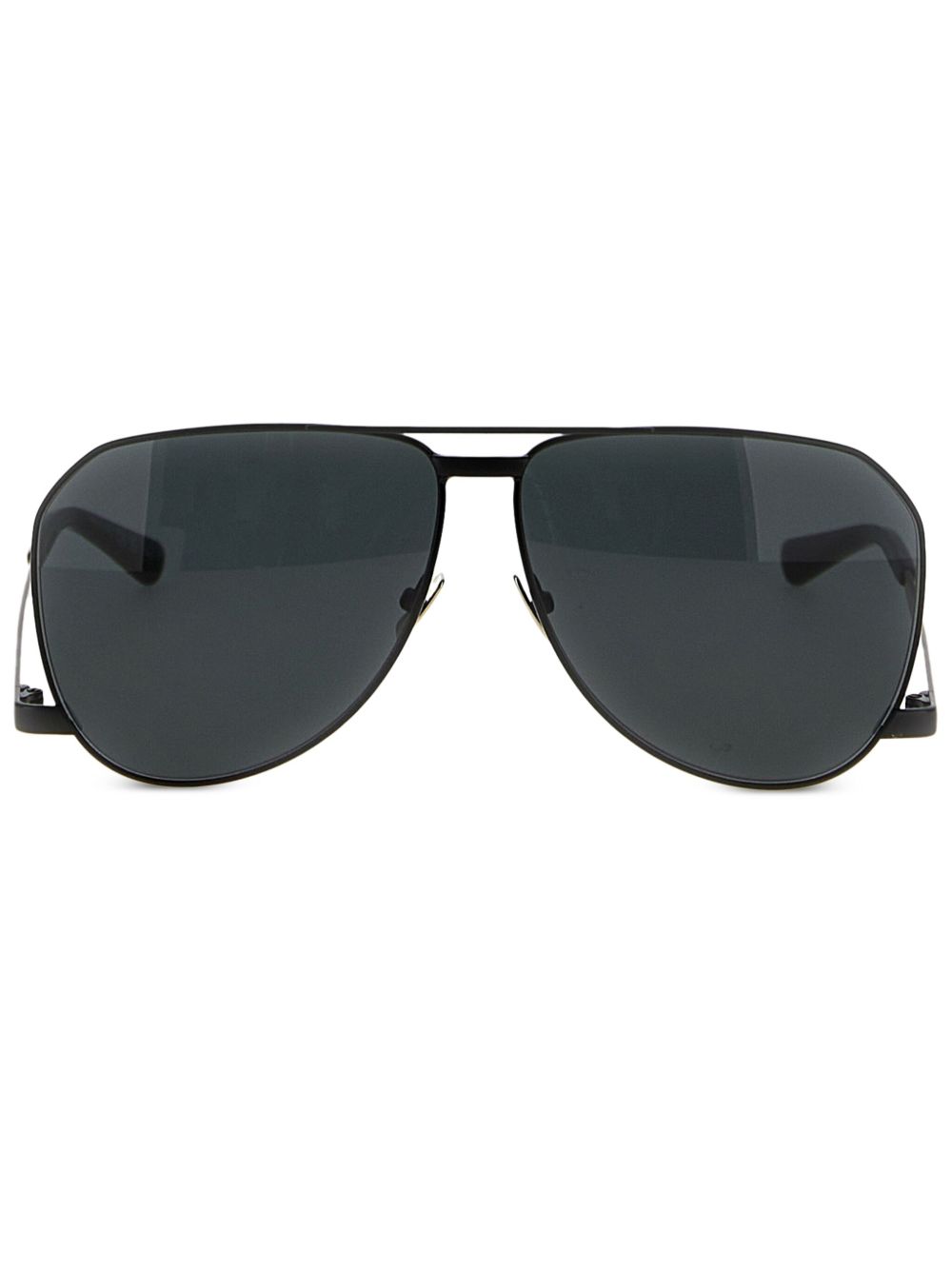 Saint Laurent Eyewear 690 Dust 太阳眼镜 - 黑色
