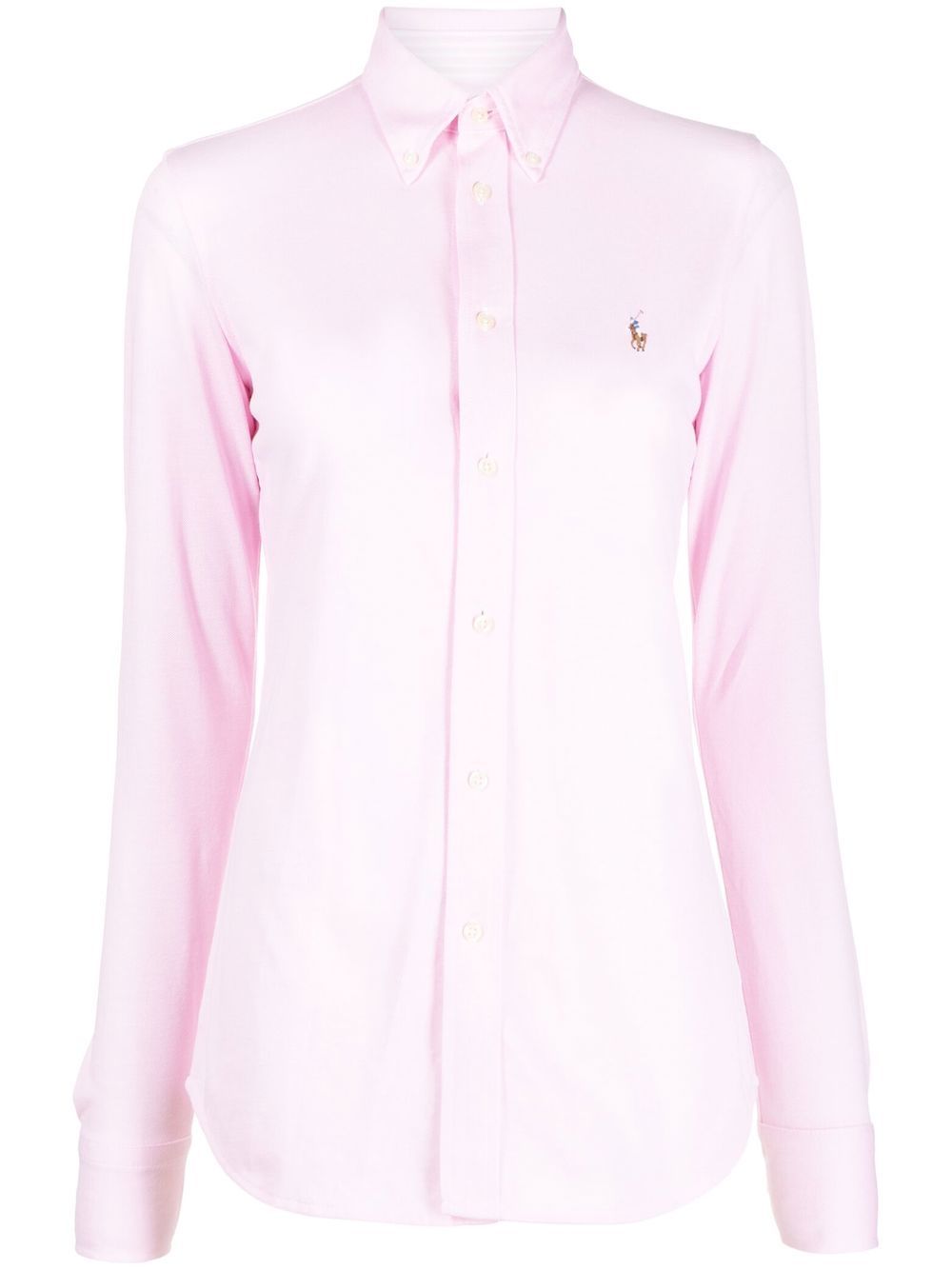 Polo Ralph Lauren Heidi 刺绣衬衫 - 粉色