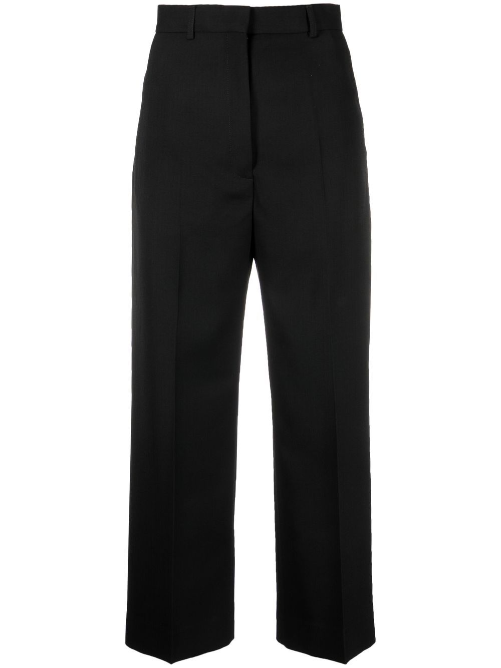 Acne Studios 露踝直筒裤 - 黑色