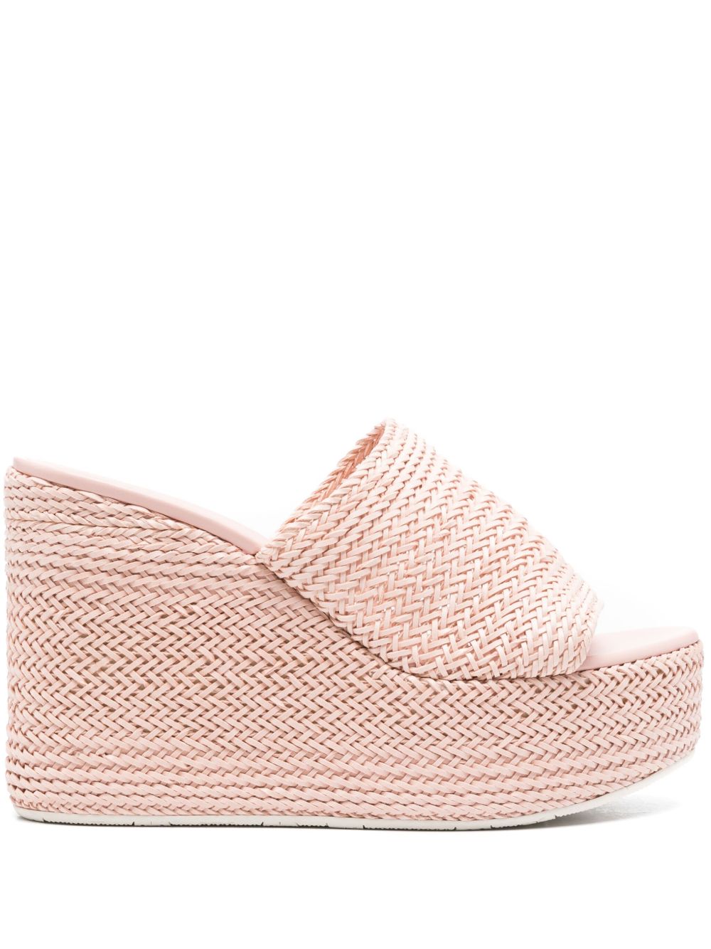 Casadei Twiga 高跟穆勒鞋（13厘米） - 粉色