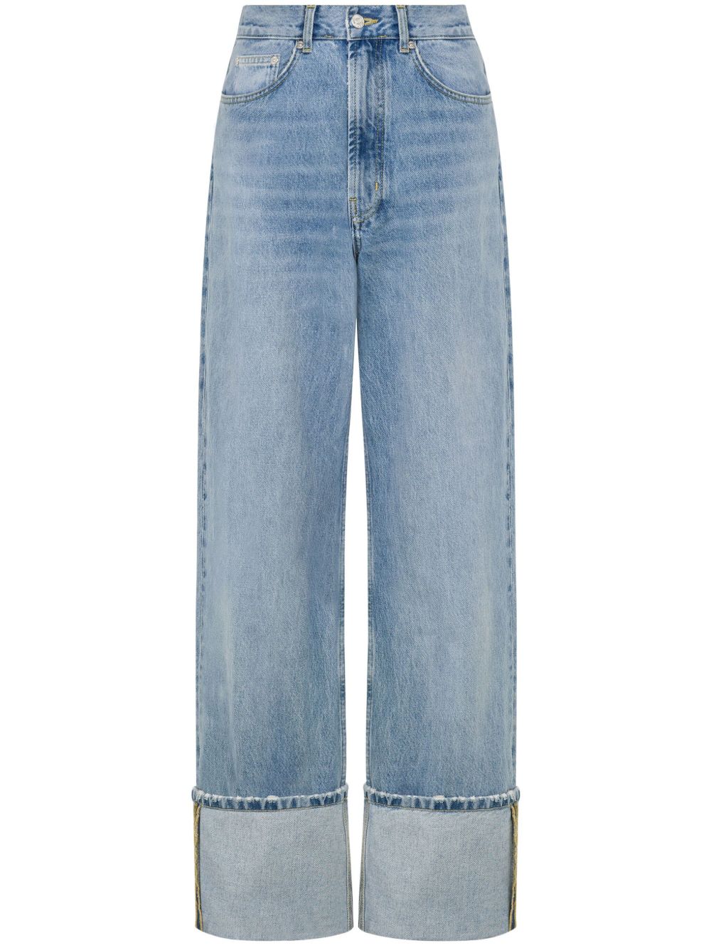 MOSCHINO JEANS 直筒牛仔裤 - 蓝色