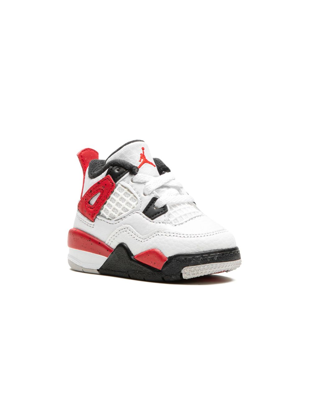 Jordan Kids Air Jordan 4 Red/Cement 运动鞋 - 白色
