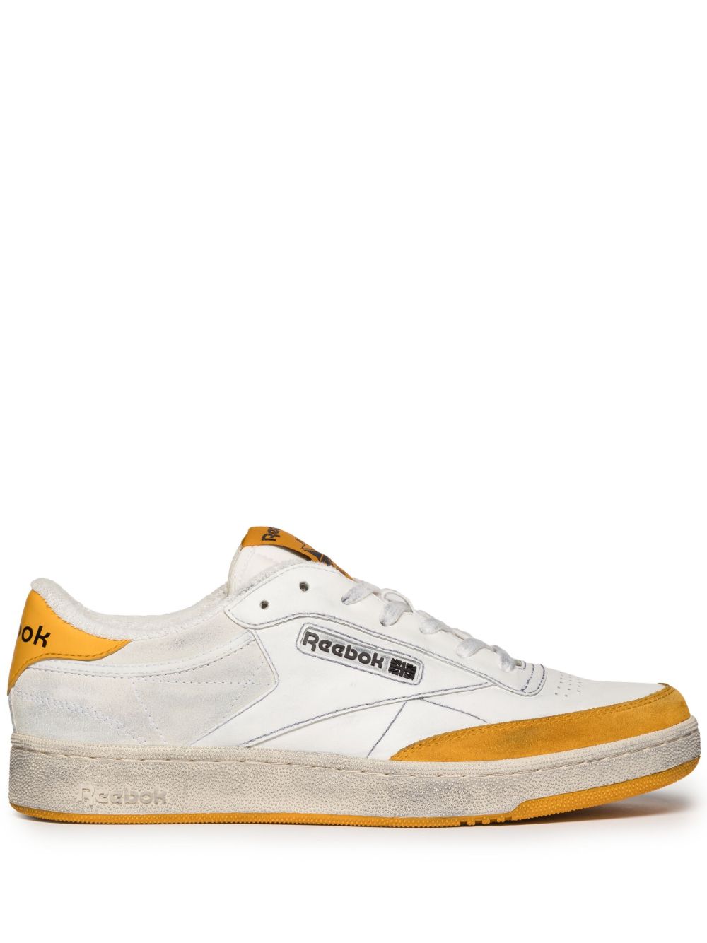 Reebok LTD Club C Vintage 皮质运动鞋 - 白色