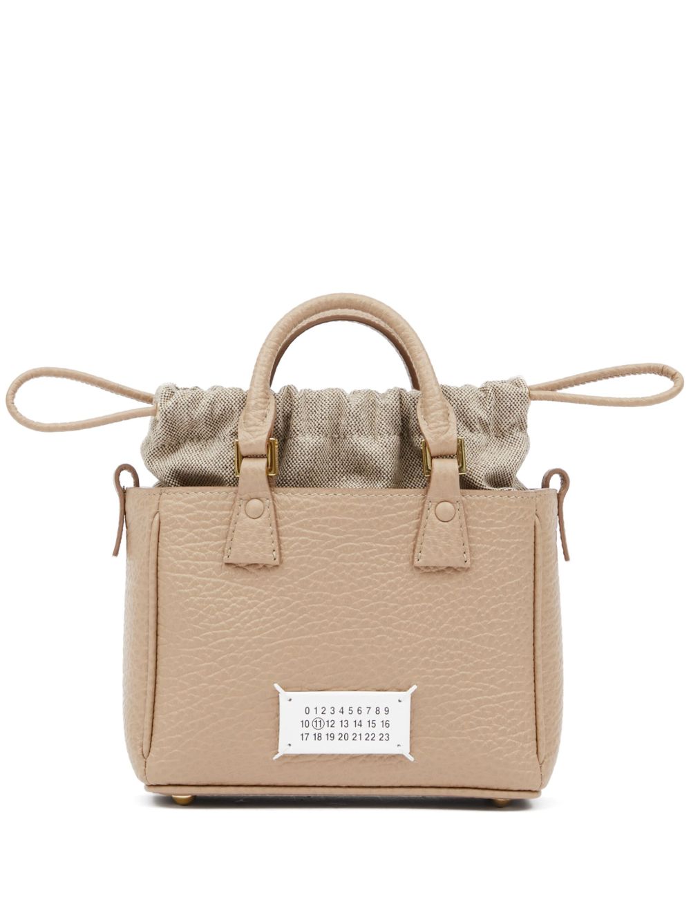 Maison Margiela 5AC Horizontal 皮质手提包 - 中性色