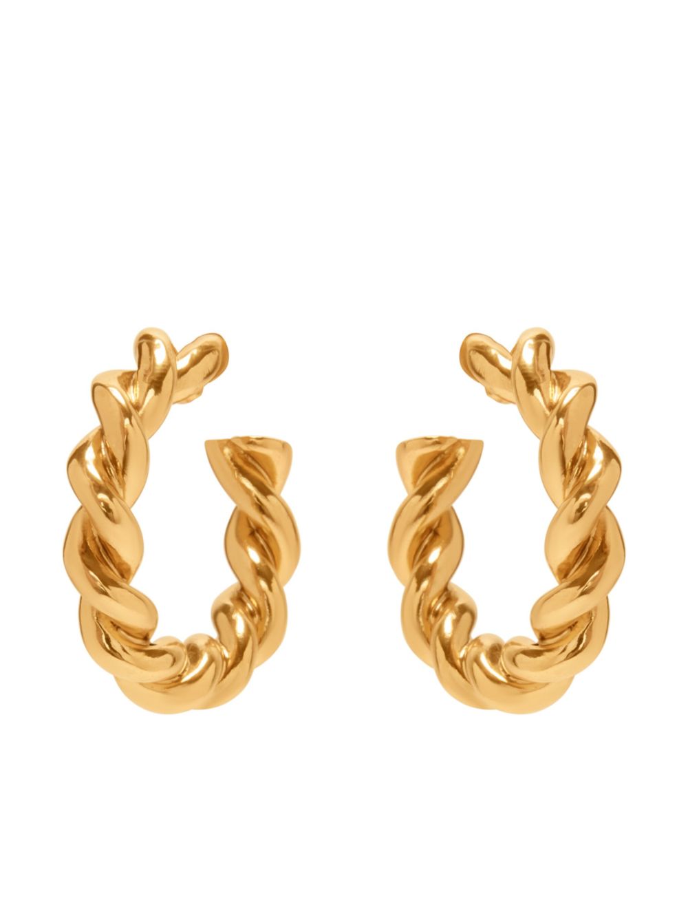Oscar de la Renta Rope 耳环 - 金色
