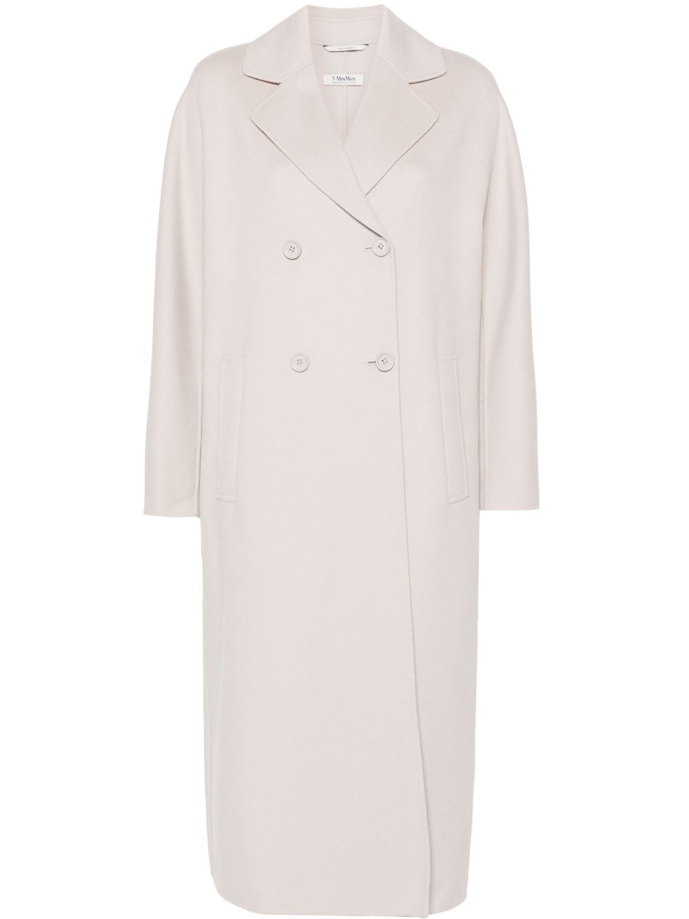 'S Max Mara 初剪羊毛外套 - 中性色