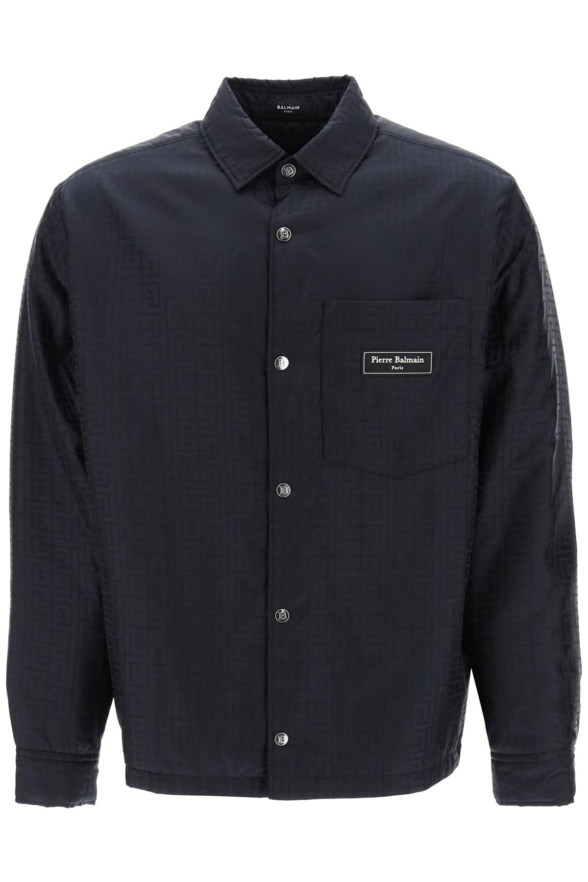 Balmain Monogram Nylon Overshirt