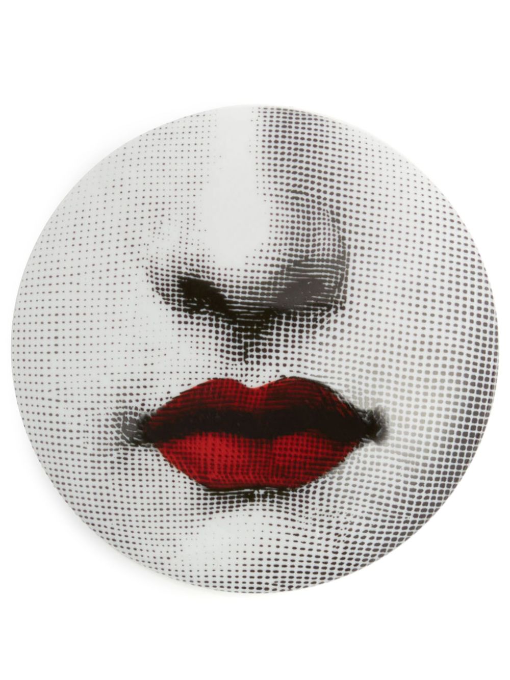 Fornasetti Tema E Variazoni N.397 陶瓷饰品盒（10.5厘米） - 白色