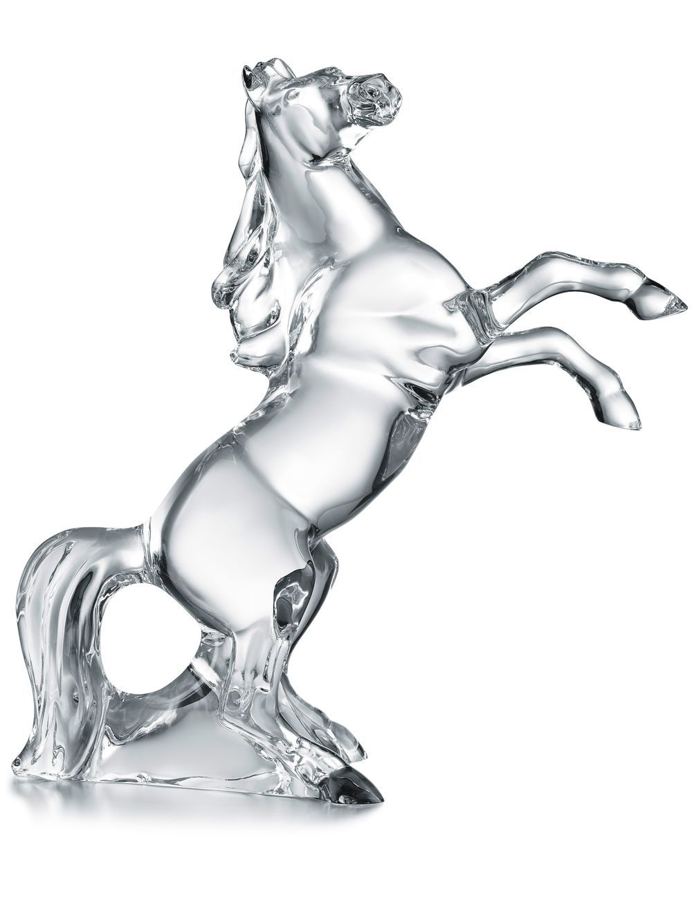 Baccarat Marengo 骏马小雕像（37.5厘米） - 白色
