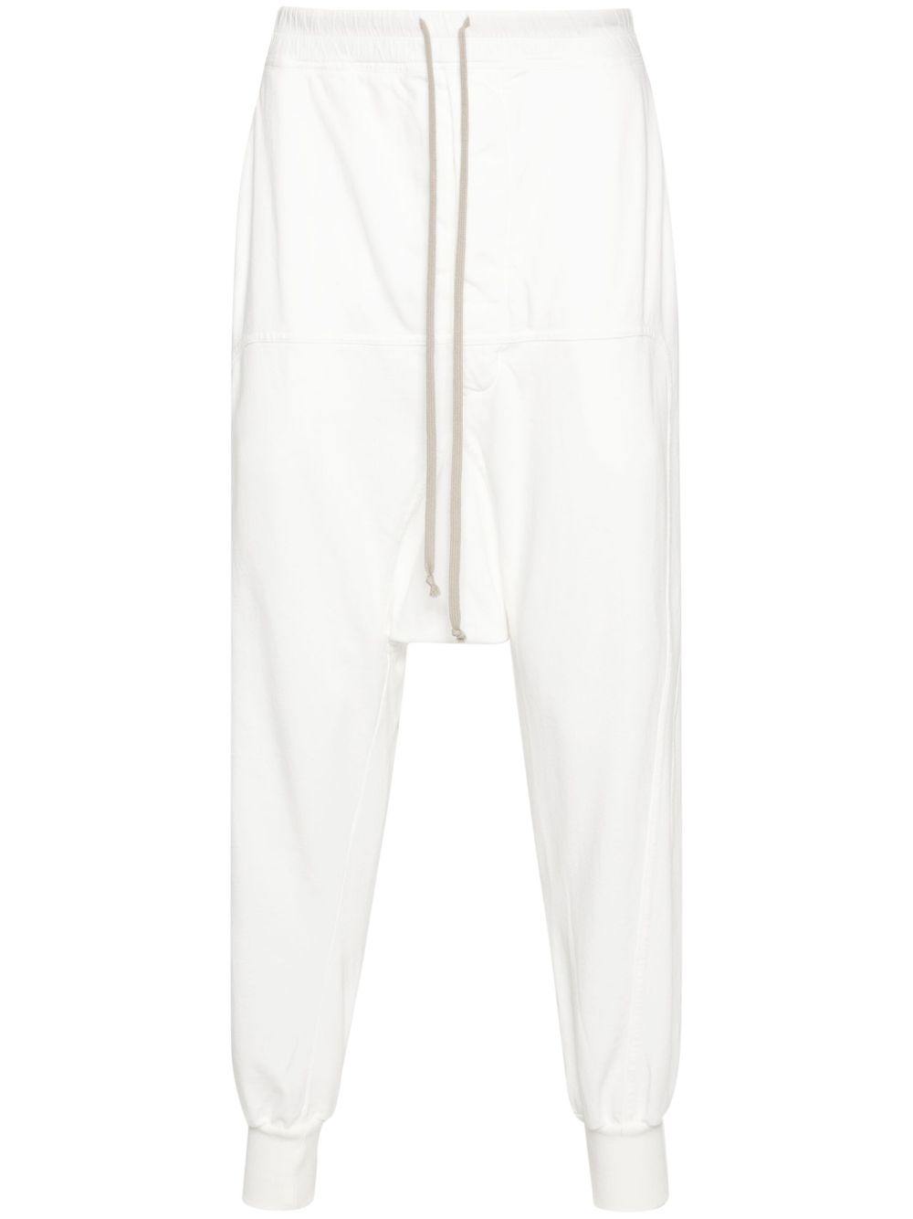 Rick Owens DRKSHDW Prisoner 棉运动裤 - 白色
