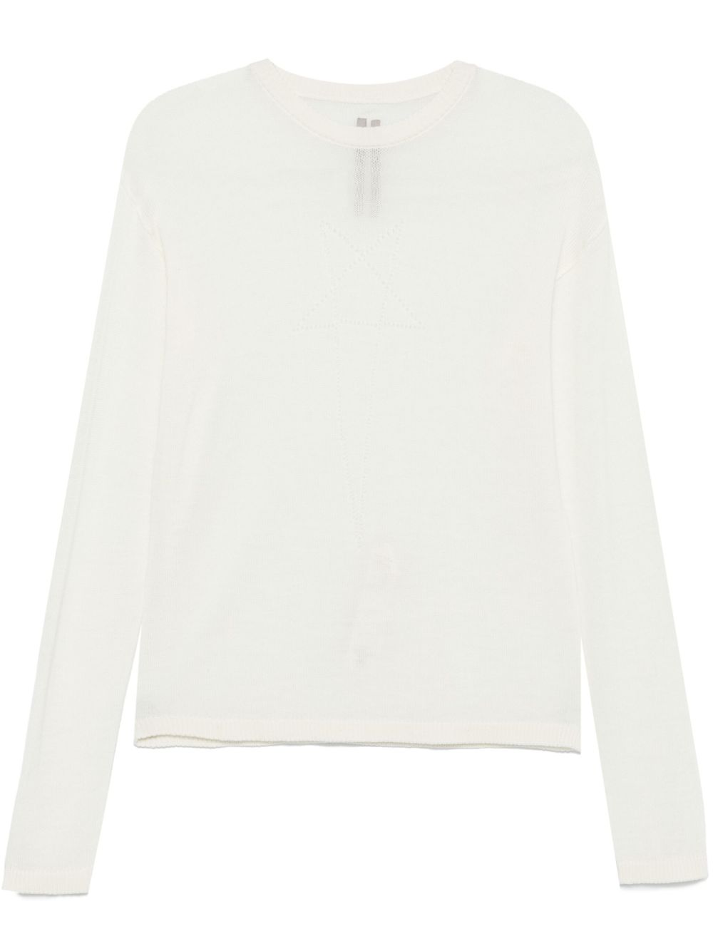 Rick Owens Penta 毛衣 - 白色