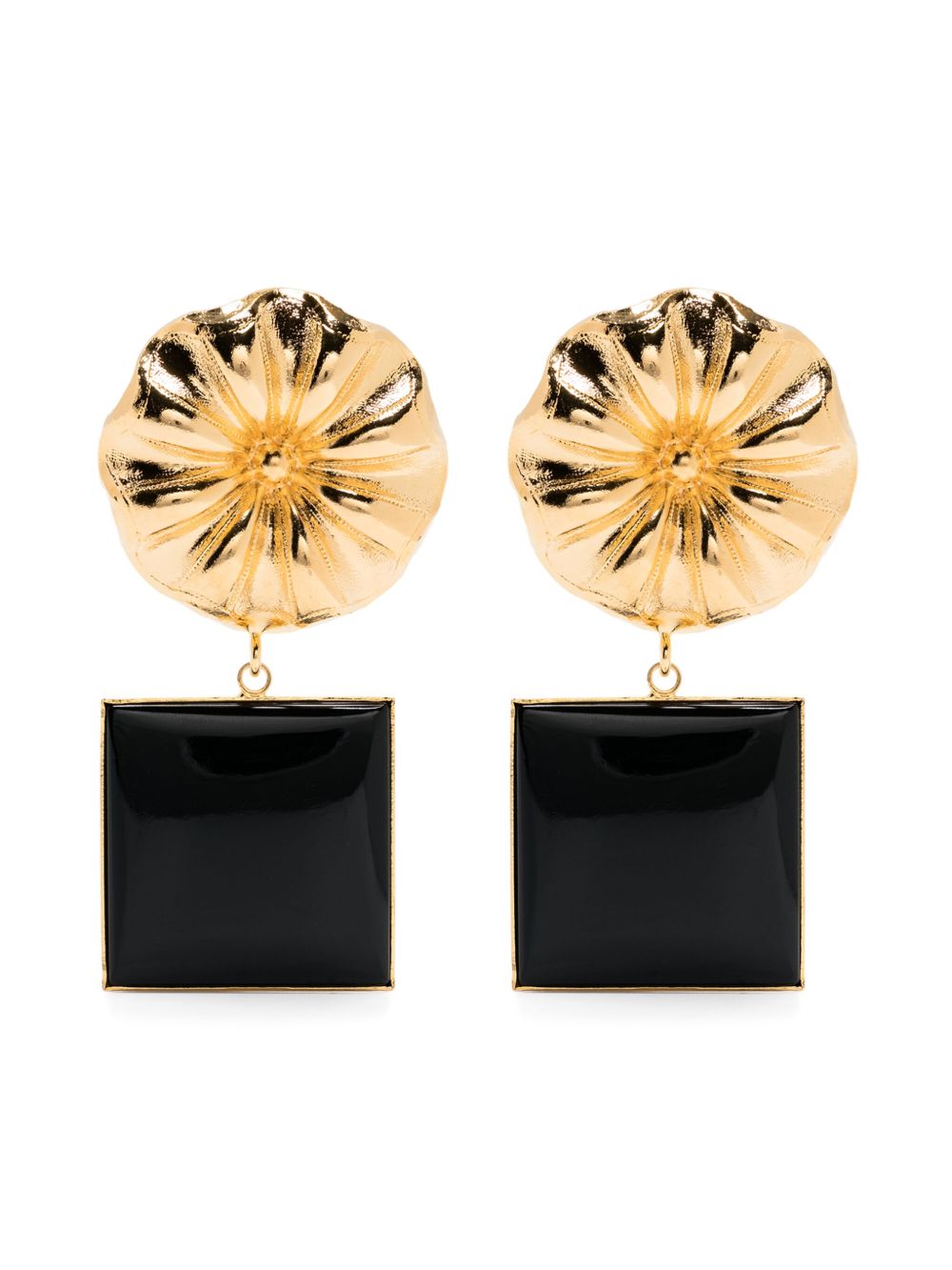 DESTREE Sonia Daisy Square 耳环 - 金色