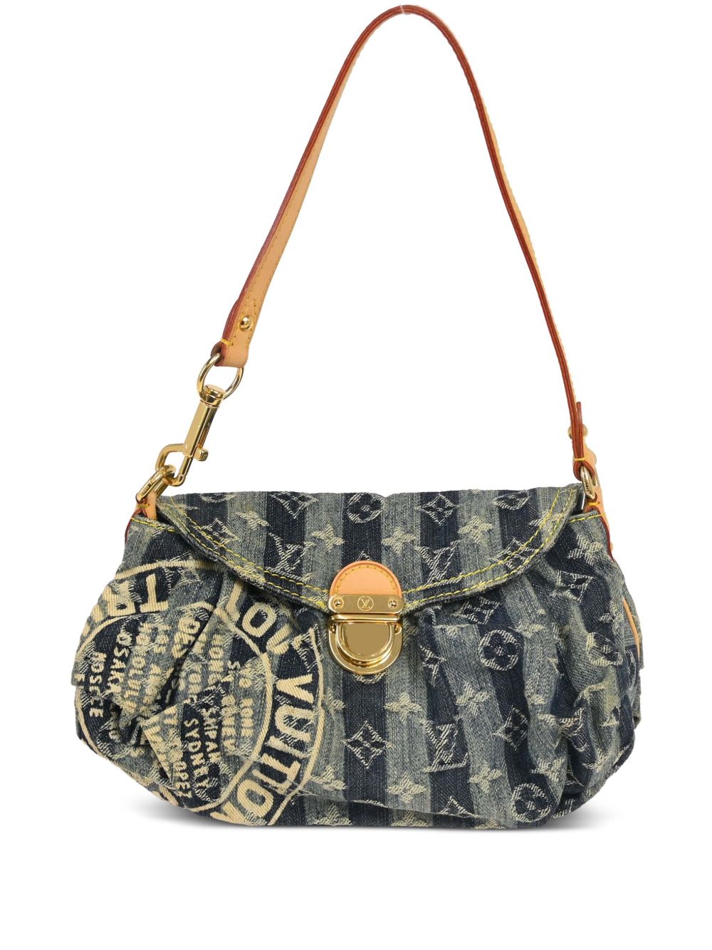 Louis Vuitton Pre-Owned Mini Pleaty 手提包（2006年典藏款） - 蓝色