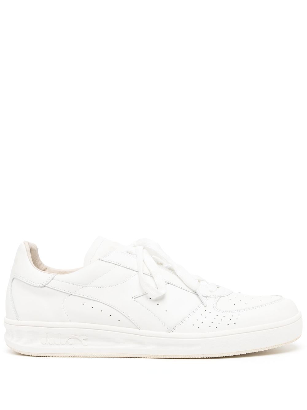 Diadora 低帮皮质运动鞋 - 白色