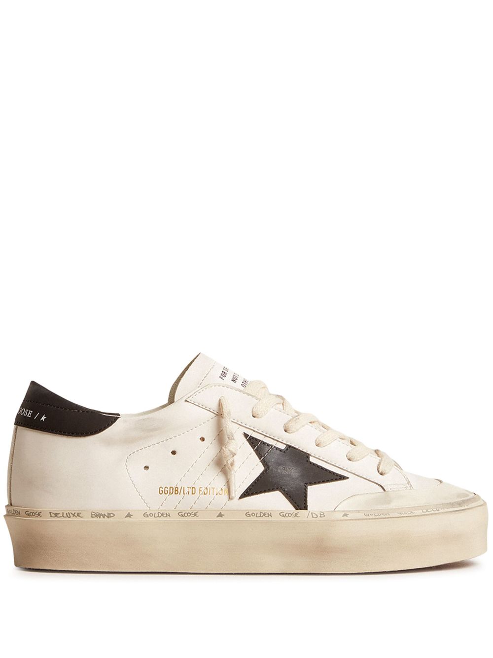 Golden Goose Super-Star 运动鞋 - 黑色