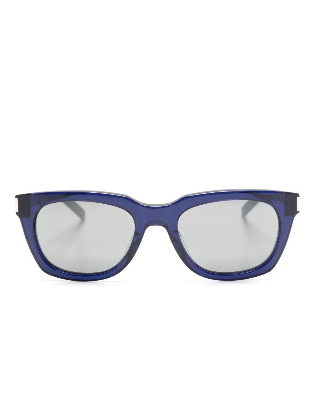 Saint Laurent Eyewear SL 582 方框太阳眼镜 - 蓝色