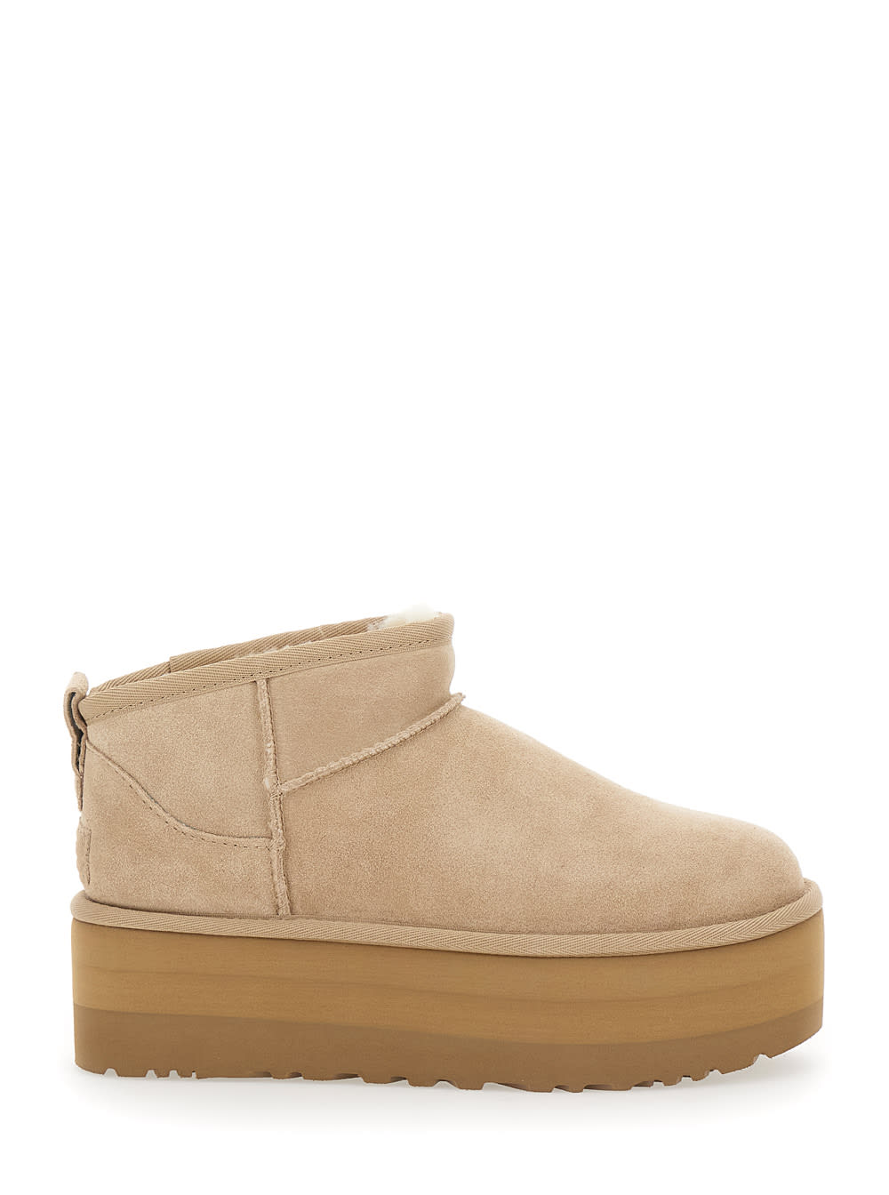 UGG 超迷你厚底沙滩靴
