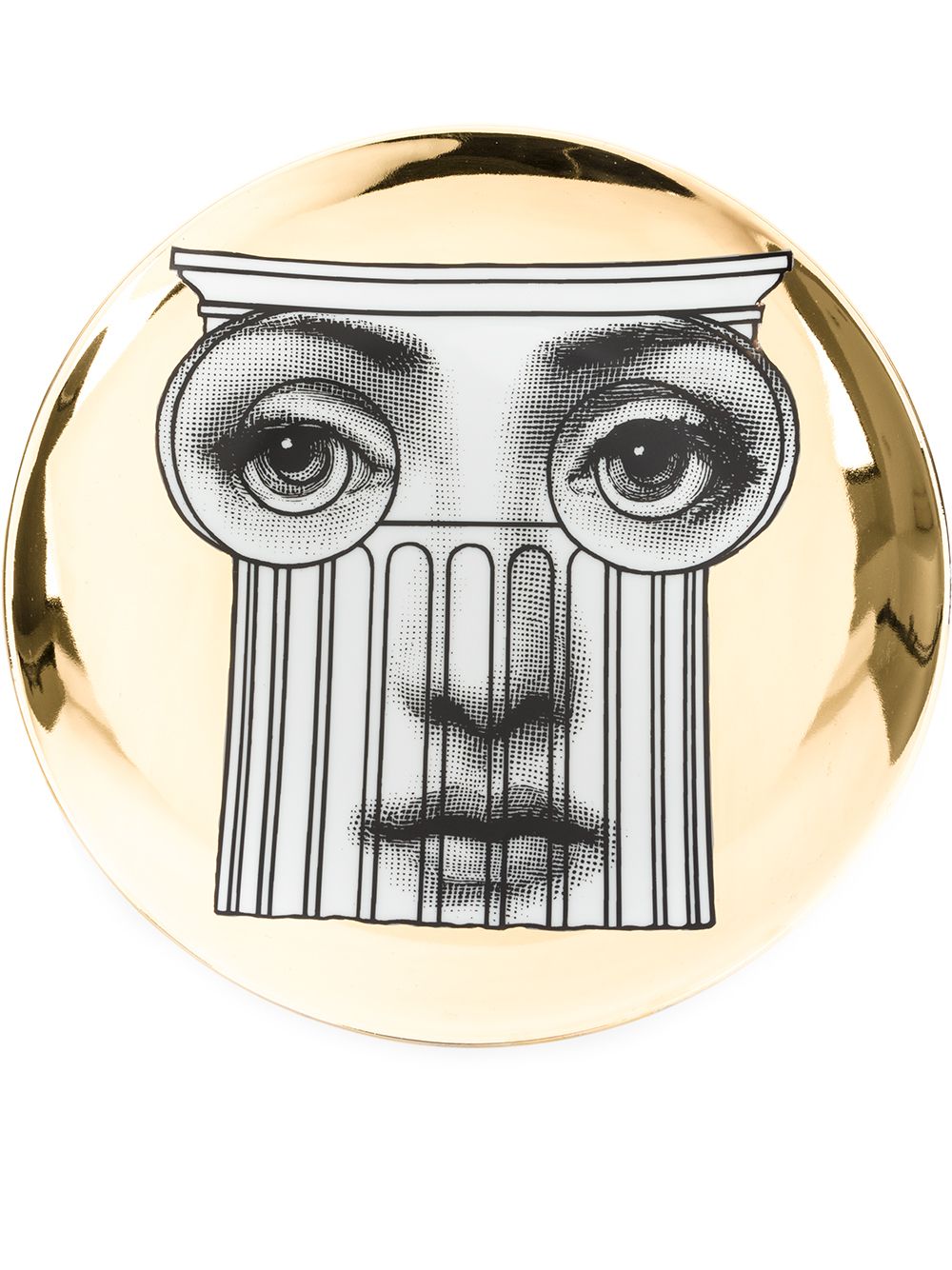 Fornasetti Tema e Variazioni餐盘 - 金色