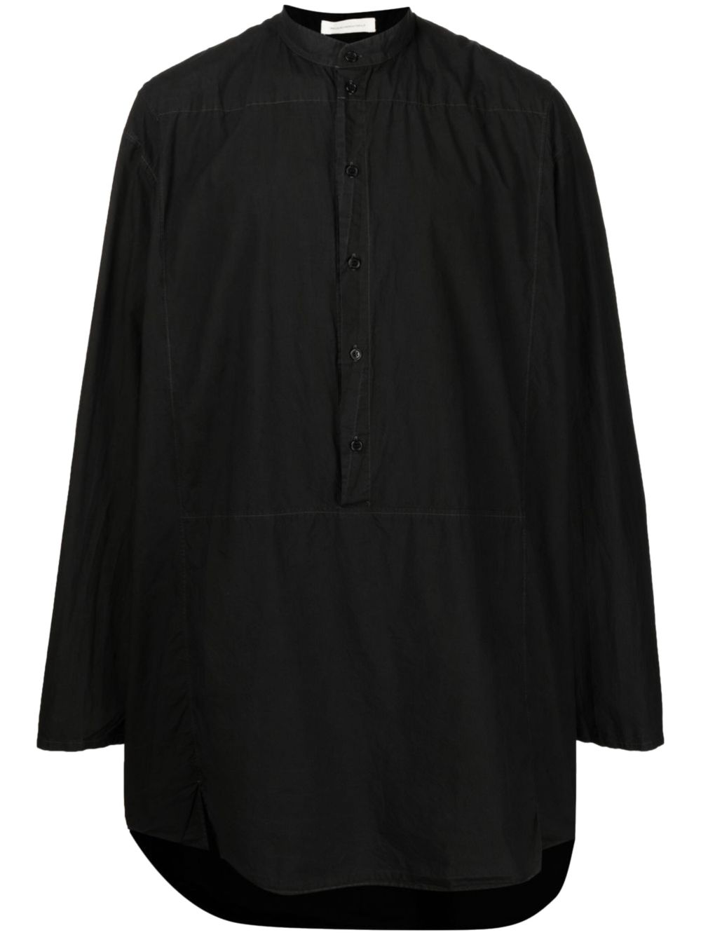 Nicolas Andreas Taralis cotton shirt - 黑色