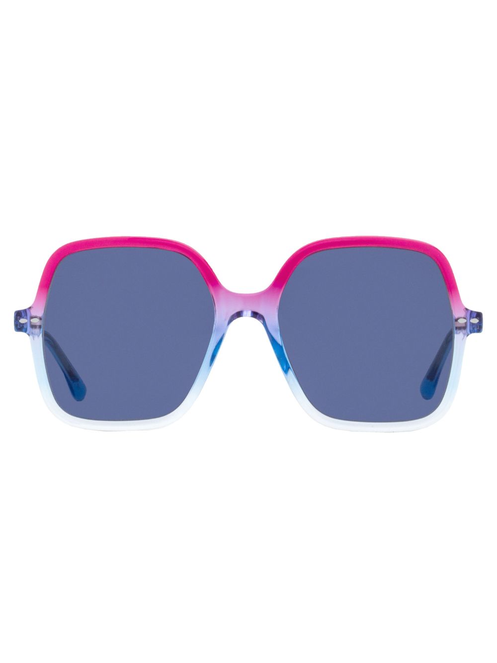 Isabel Marant Eyewear logo印花太阳眼镜 - 红色