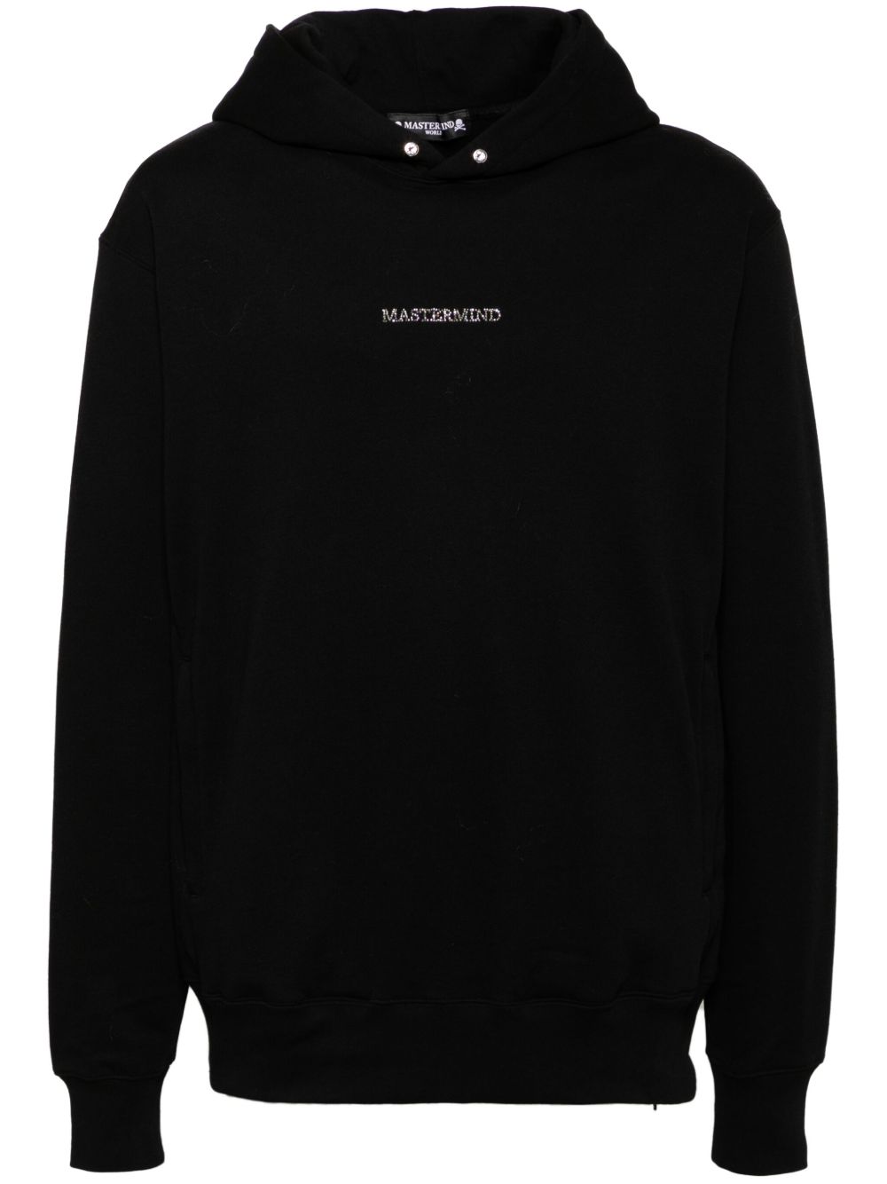 Mastermind World 水钻logo连帽衫 - 黑色