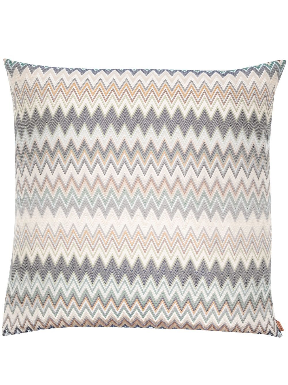 Missoni Home Yate 编织羽绒抱枕 - 蓝色
