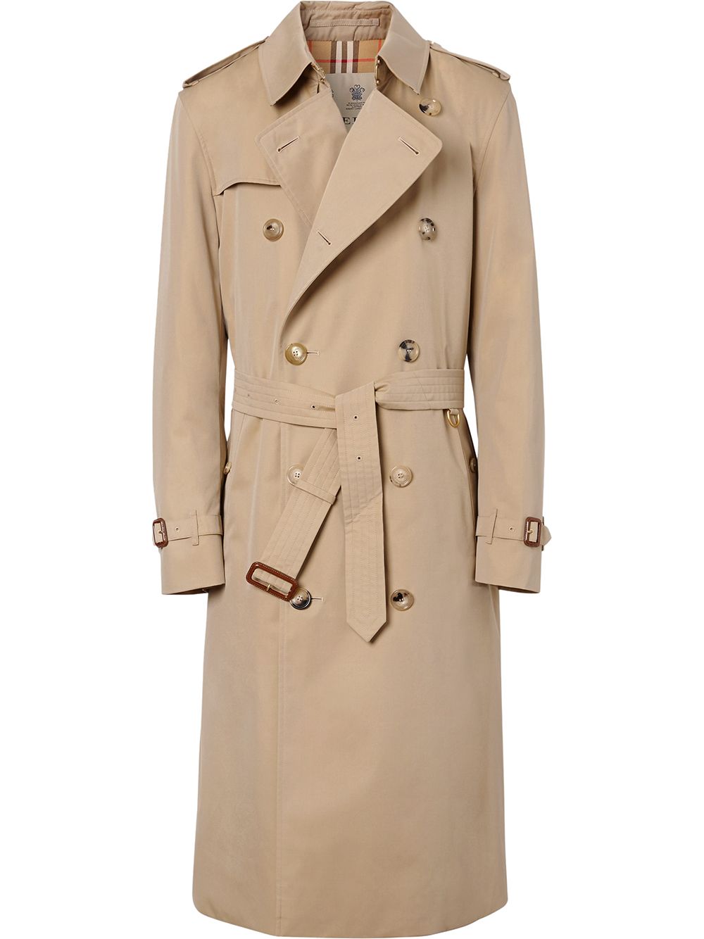 Burberry 博柏利 The Kensington 长款经典风衣 - 中性色