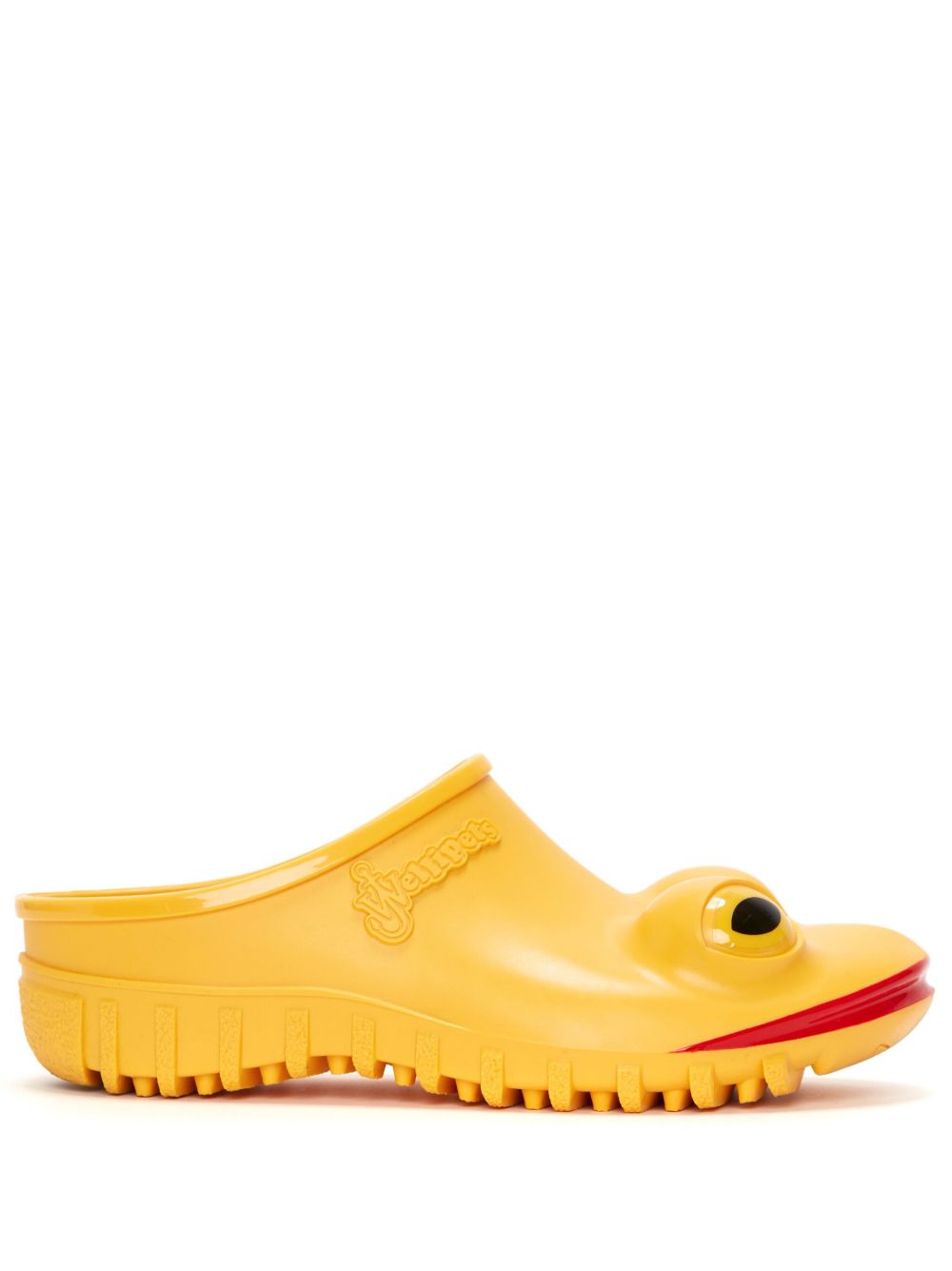 JW Anderson x Wellipets Frog 圆头凉鞋 - 黄色
