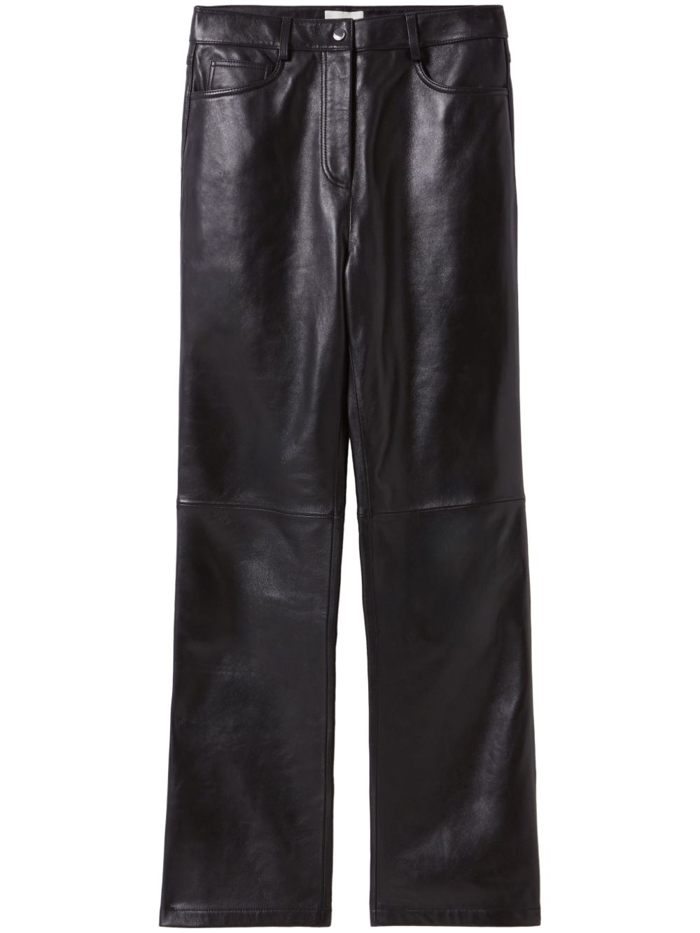 Claudie Pierlot 直筒皮裤 - 蓝色