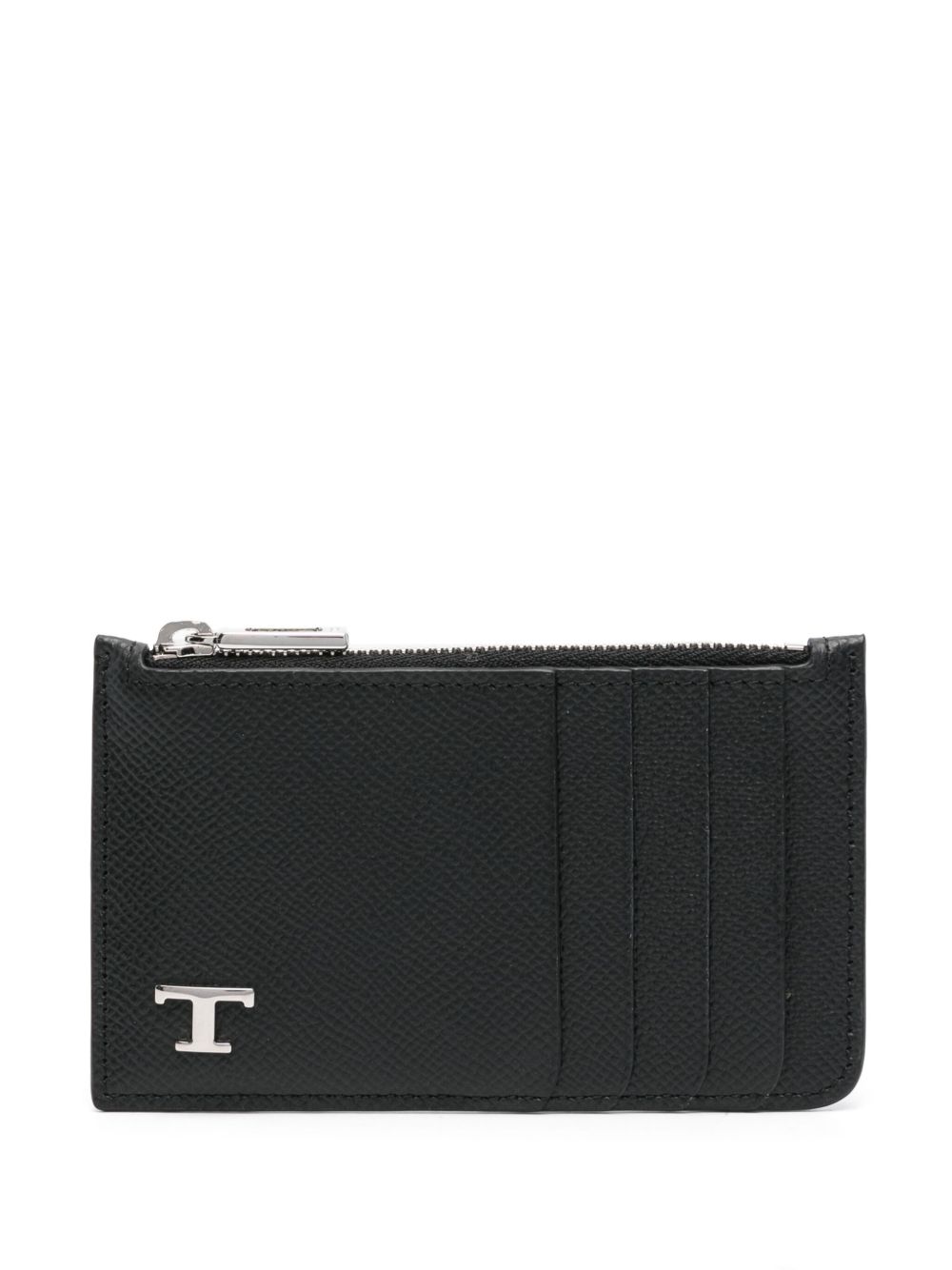 Tod's T Timeless logo卡夹 - 黑色
