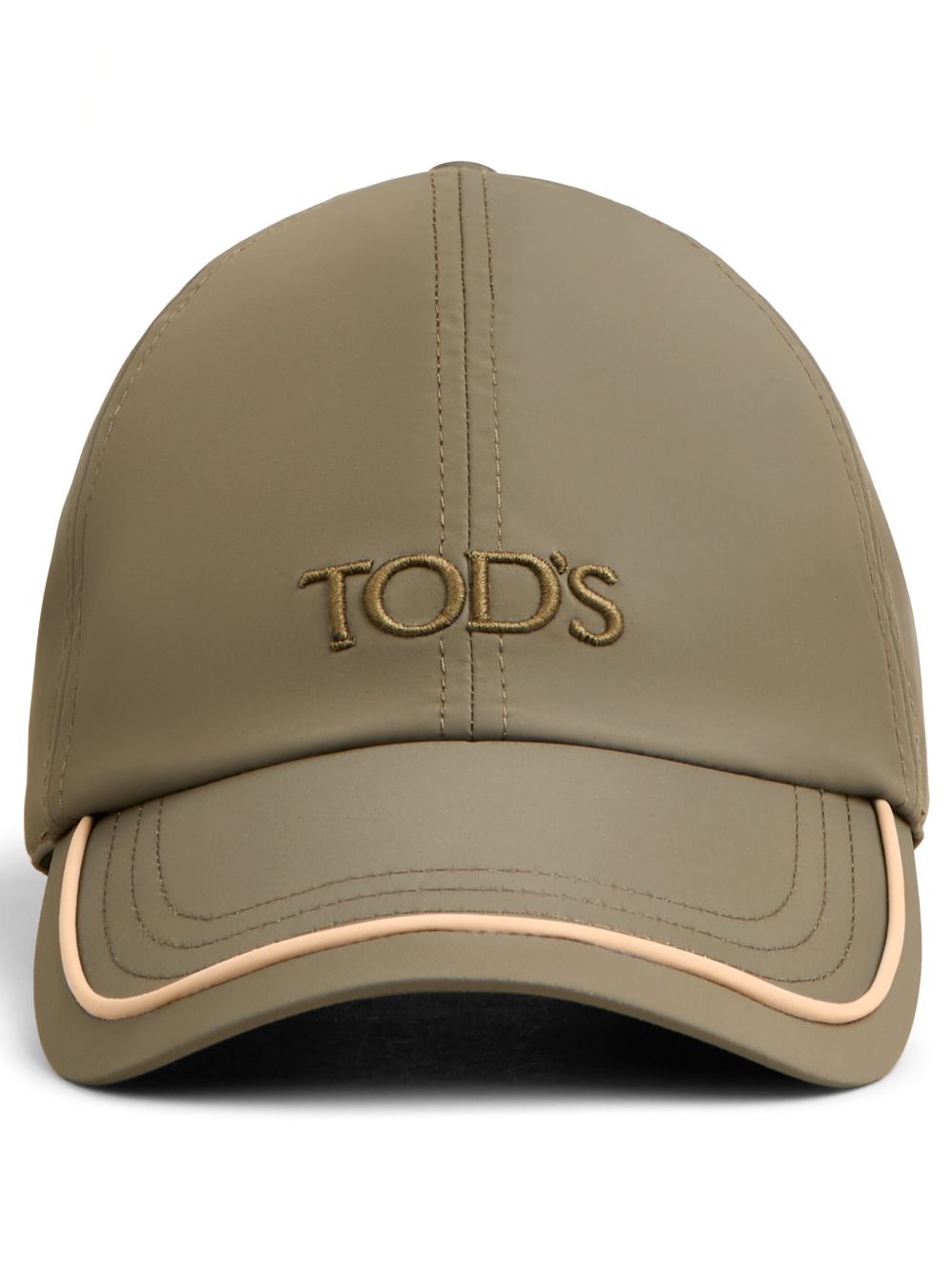 Tod's logo刺绣棒球帽 - 绿色