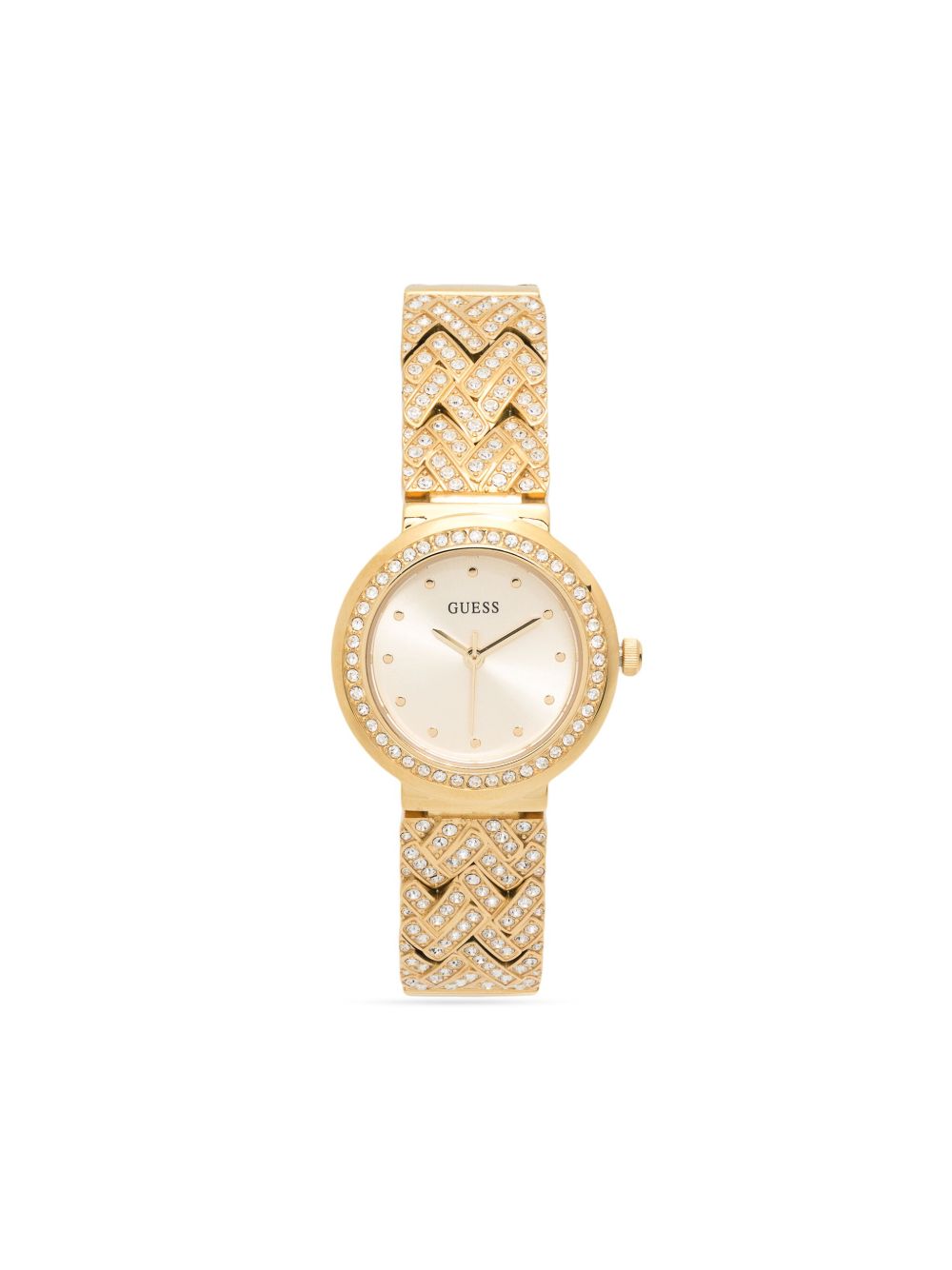 GUESS USA Treasure 石英30毫米腕表 - 金色