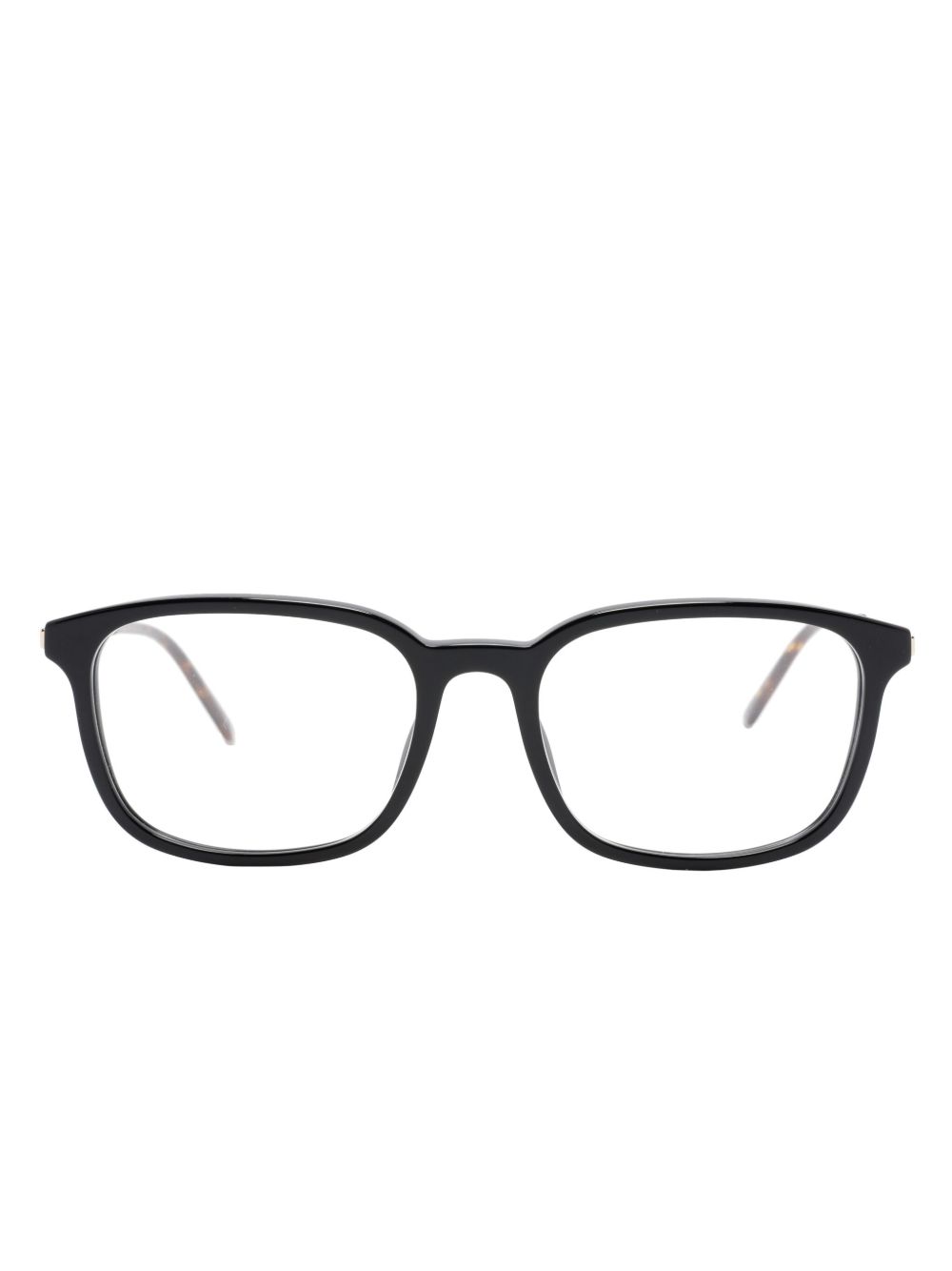 Gucci Eyewear 椭圆形框眼镜 - 褐色