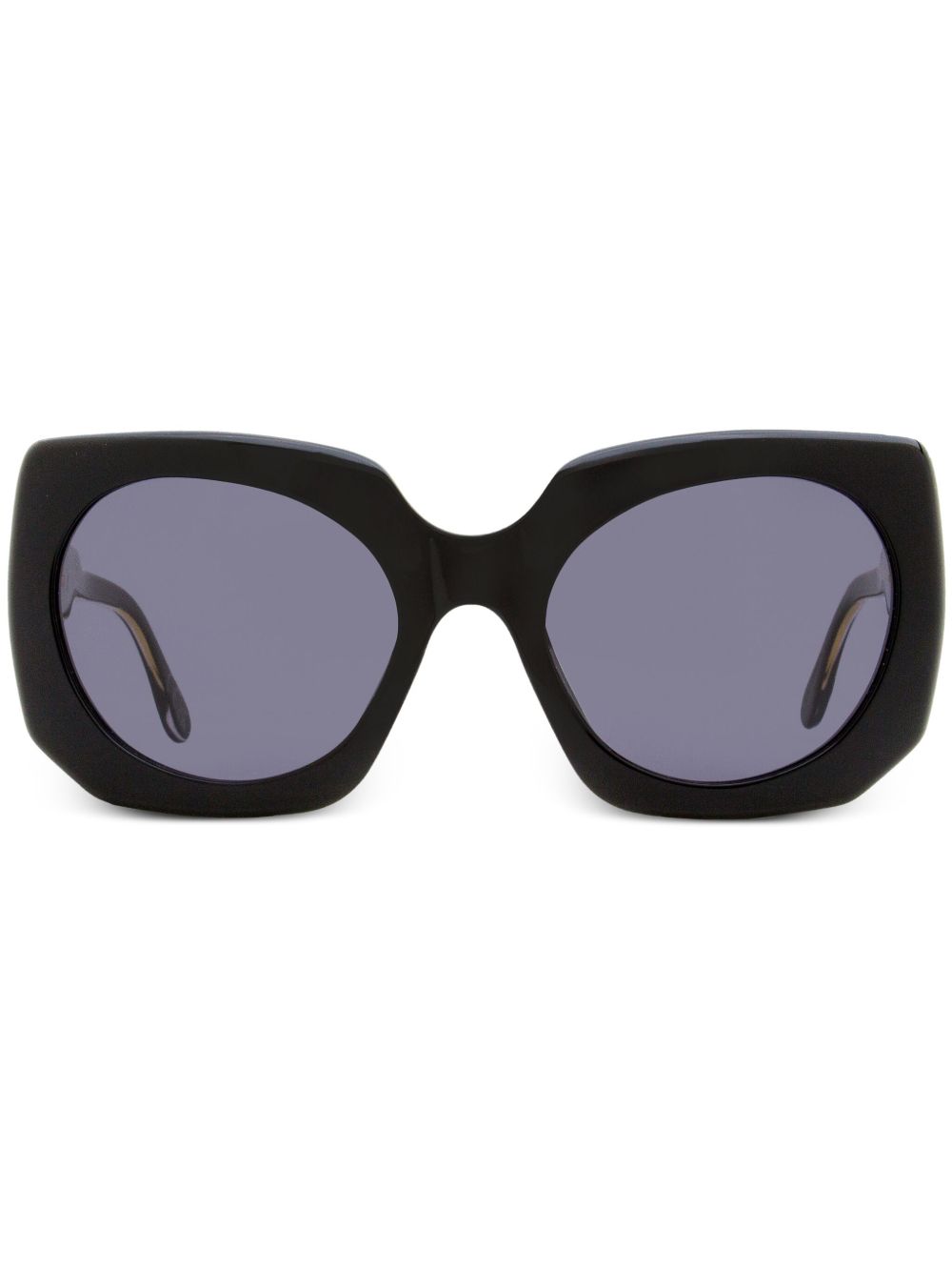 Marni Eyewear Jellyfish Lake 方框太阳眼镜 - 黑色