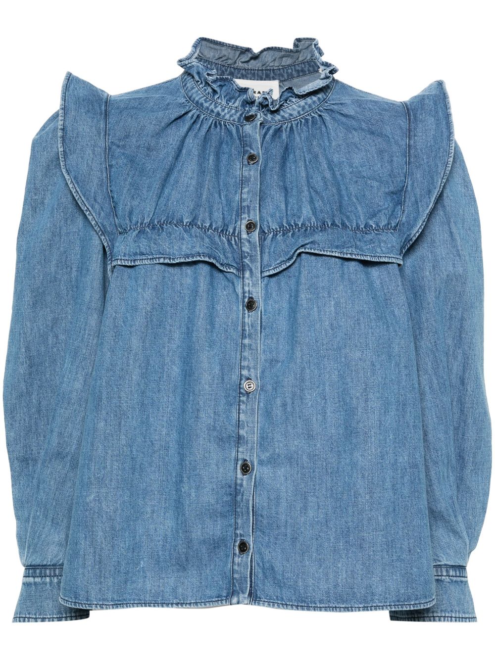 MARANT ÉTOILE Idety 牛仔衬衫 - 蓝色