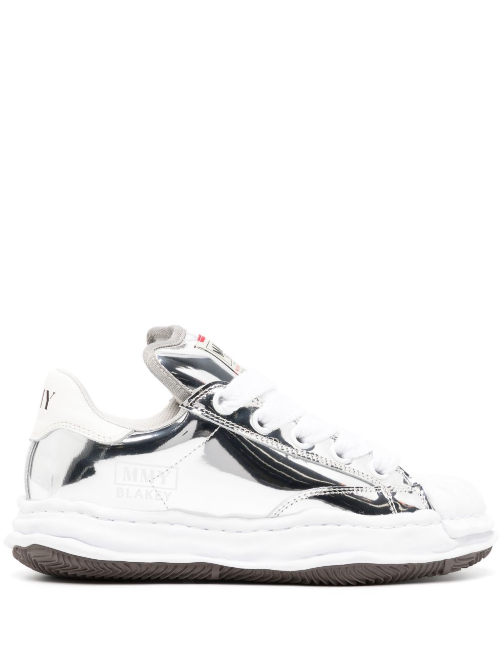 Maison MIHARA YASUHIRO Blakey Original Sole 厚底运动鞋 - 银色