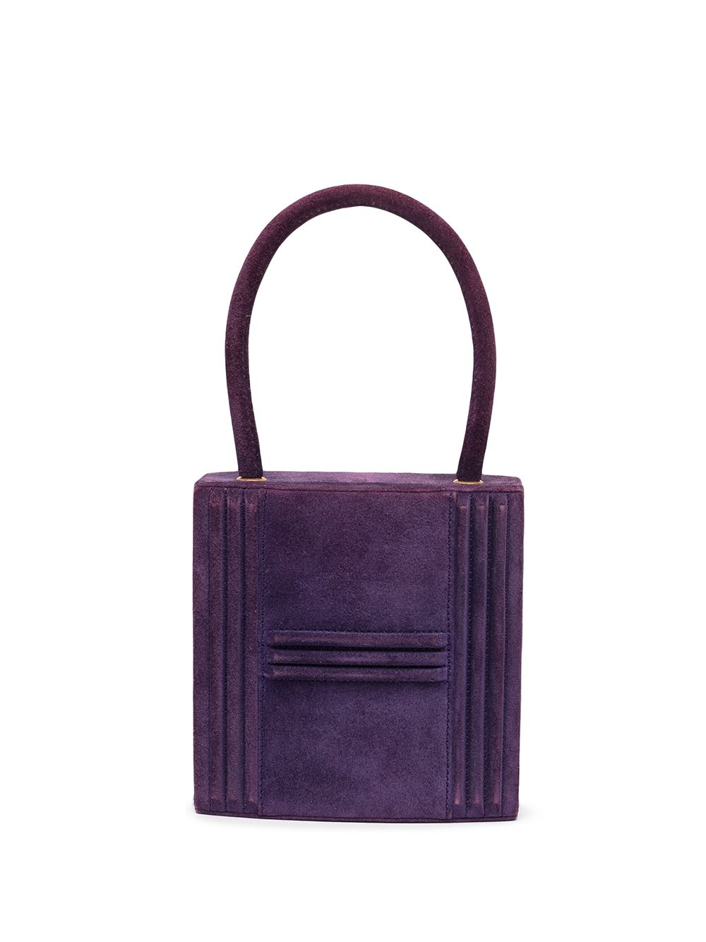 Hermès Pre-Owned Cadena Kelly 迷你手提包（1993年典藏款） - 紫色