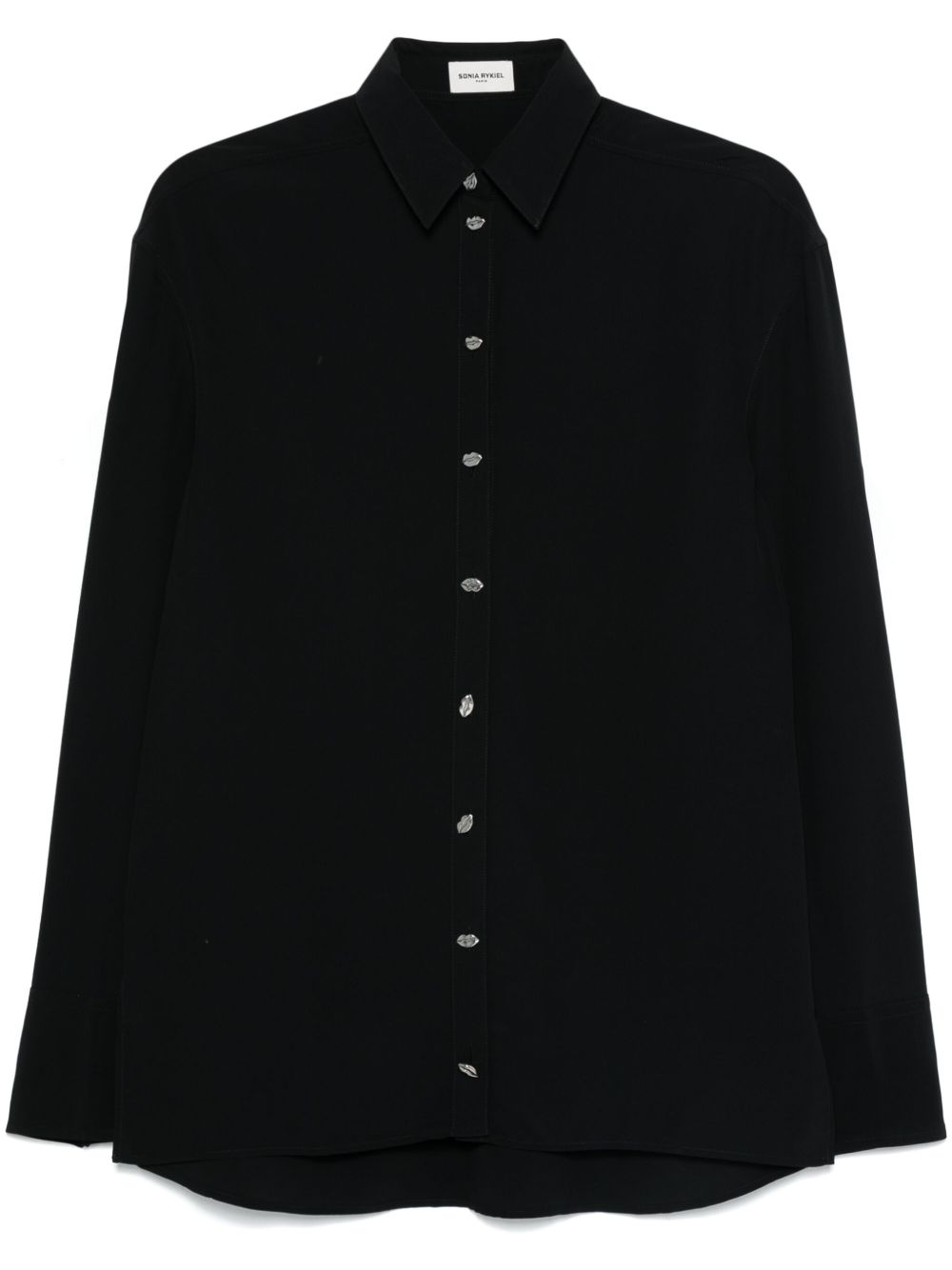 Sonia Rykiel 绉纱衬衫 - 黑色