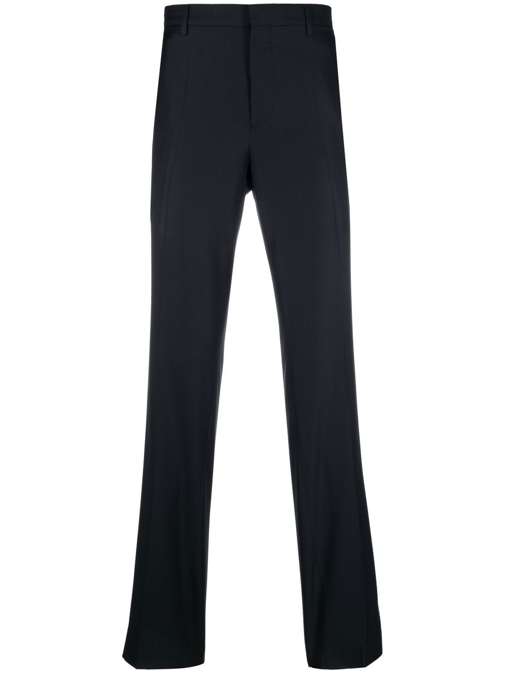 Lanvin 直筒长裤 - 蓝色
