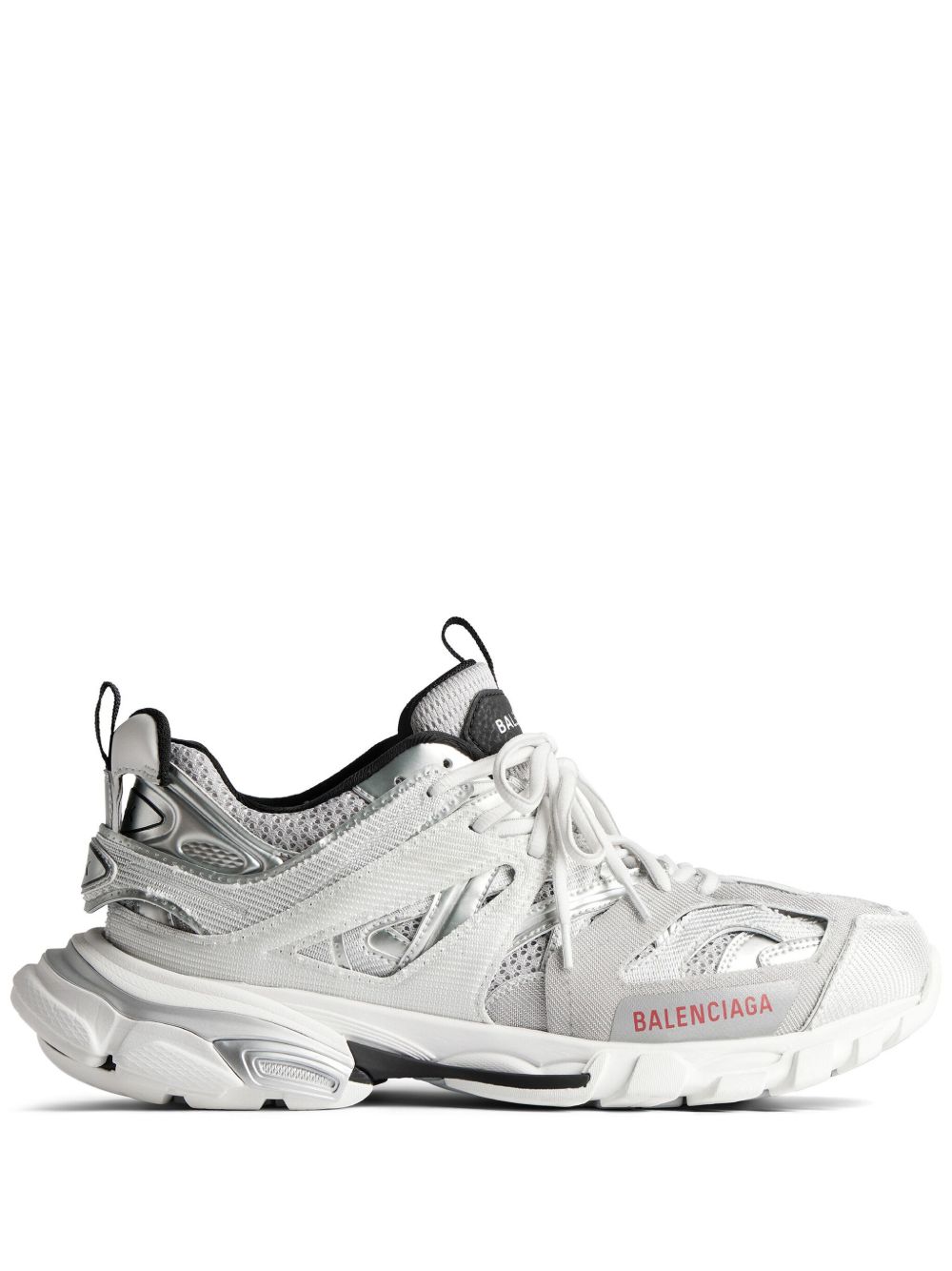 Balenciaga Track 低帮运动鞋 - 银色