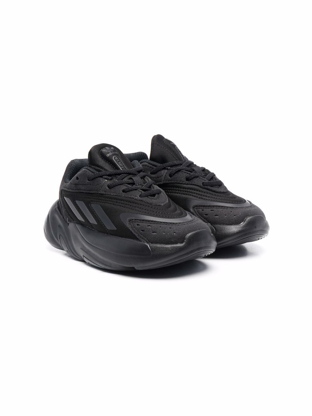 adidas Kids Ozelia 低帮运动鞋 - 黑色