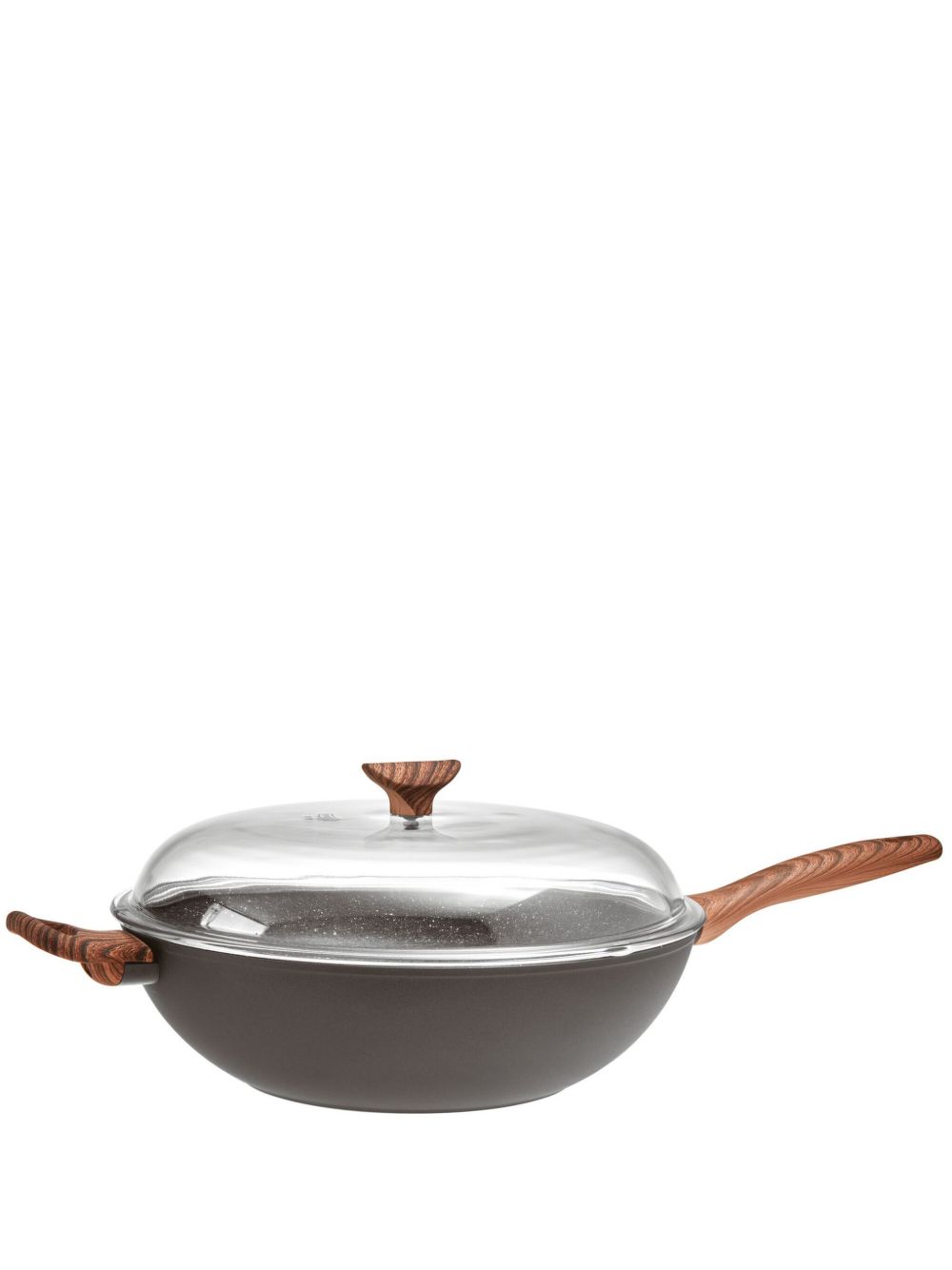 Sambonet Wok 铝锅（32厘米） - 黑色